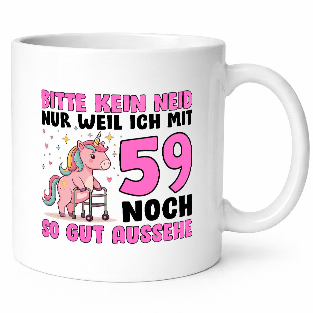 59. Geburtstag | 59 Jahre Mit noch so gut aussehen Humor Geschenkidee Tasse
