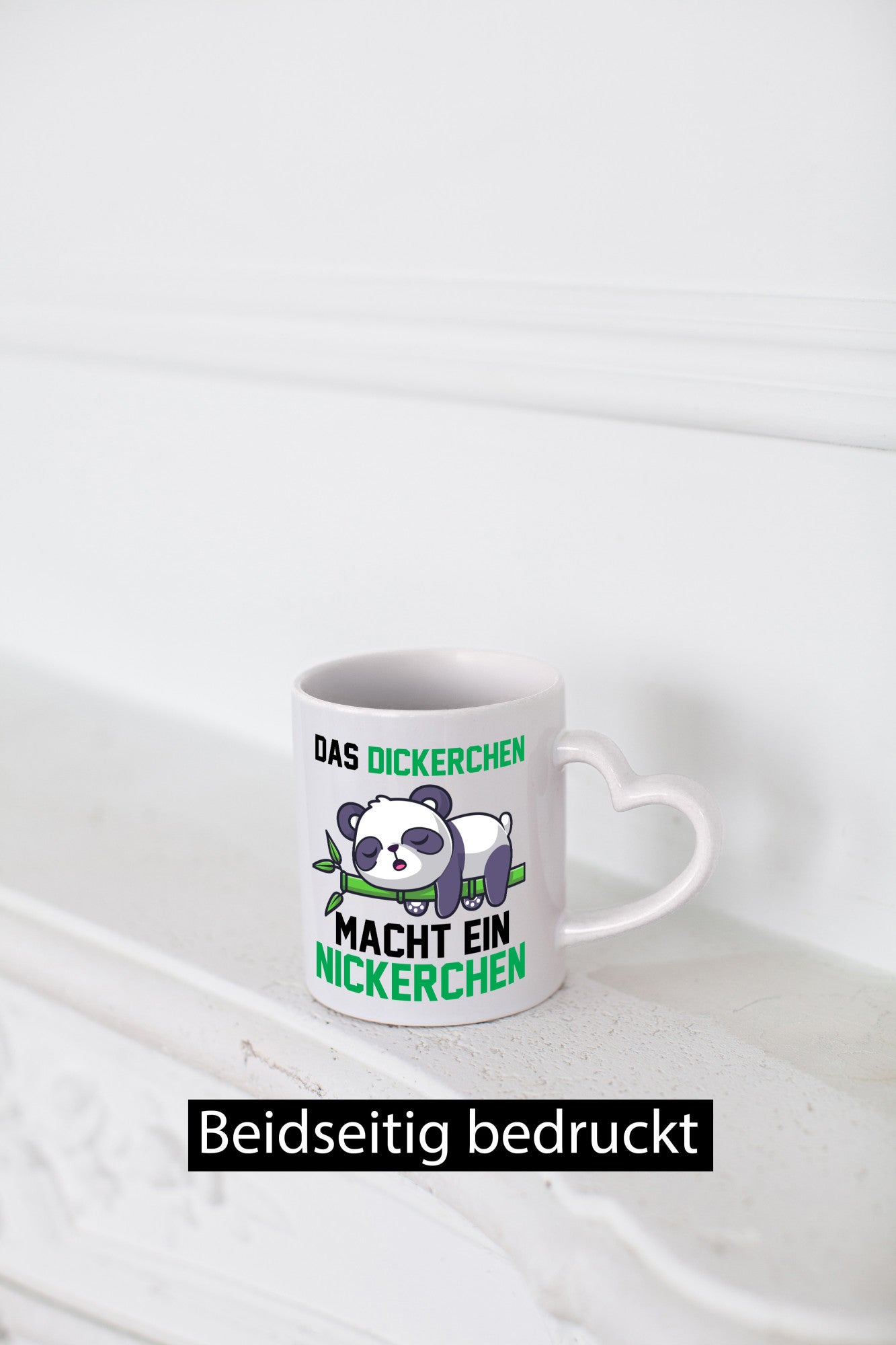 Das dickerchen macht ein Nickerchen | Panda lustiger Spruch Geschenk Humor