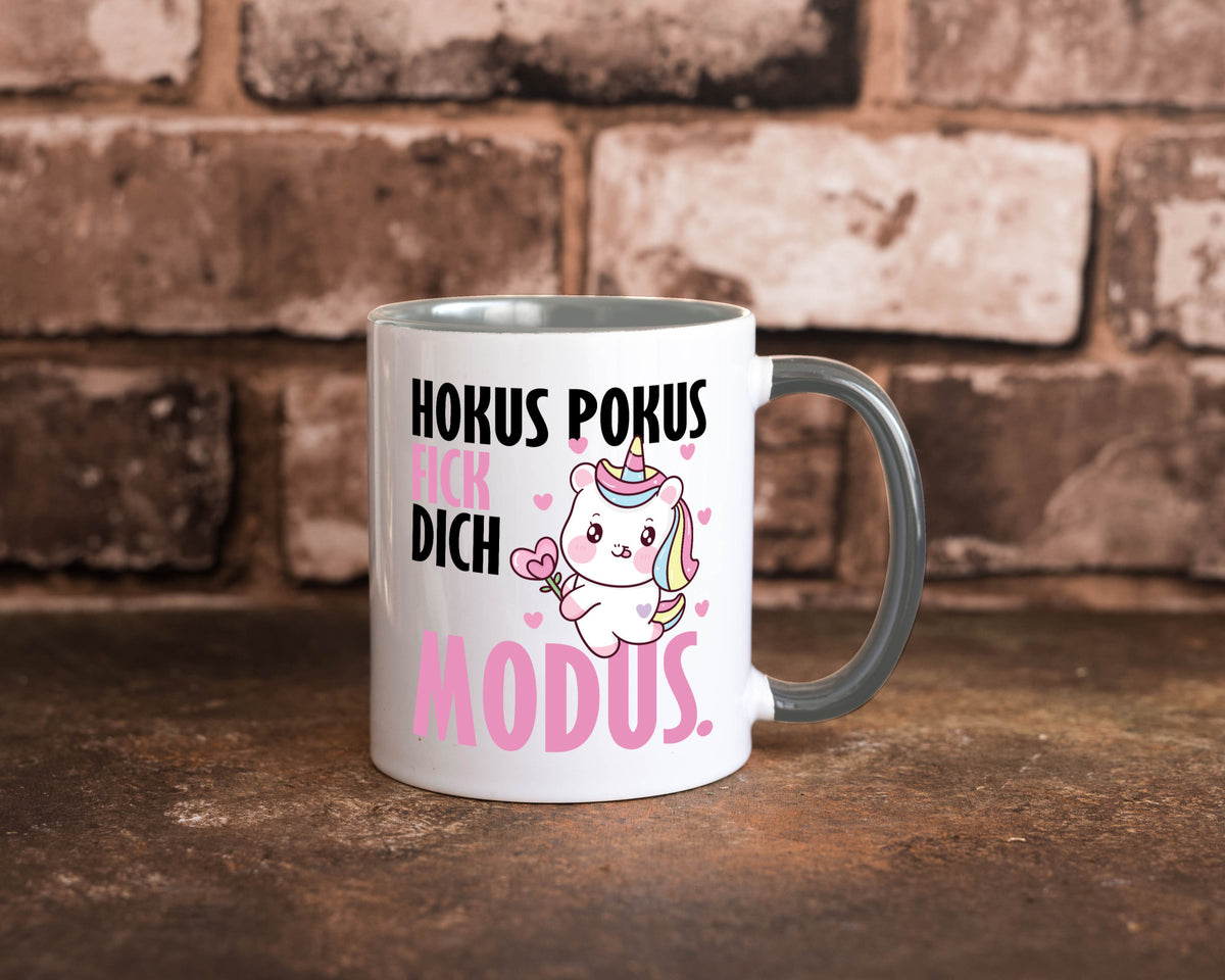 Hokus Pokus lustiger Spruch Geschenk Humor Geschenkidee Tasse