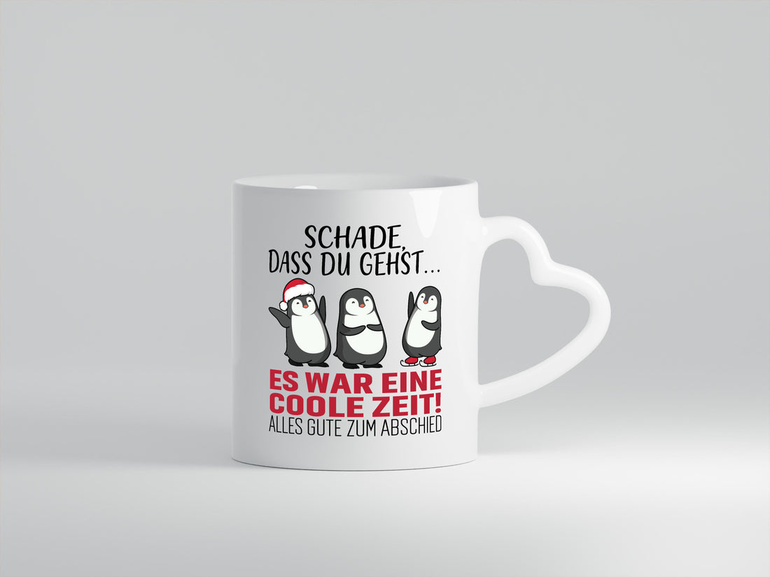 Schade das du gehst | es war eine coole Zeit Arbeit Geschenkidee Kollegen Büro