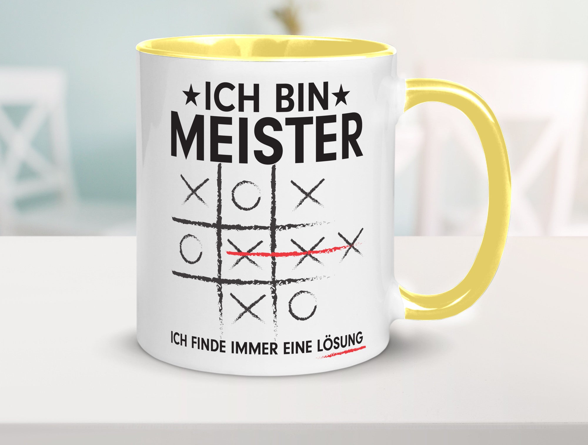 Löse Probleme: Meister | Meisterbrief lustiger Spruch Geschenk Humor
