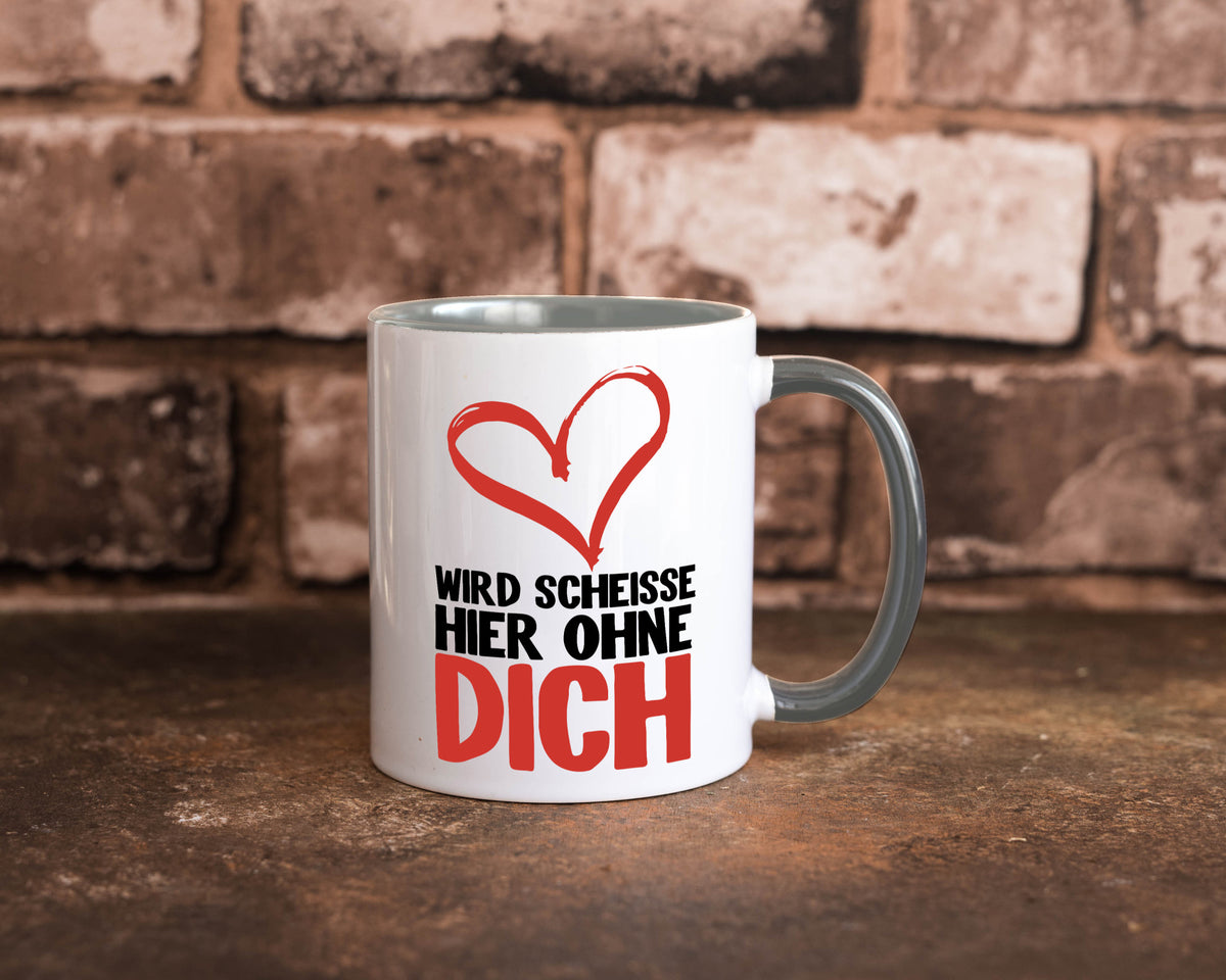 Wird Scheisse Geschenk Humor Geschenkidee lustiger Spruch Tasse