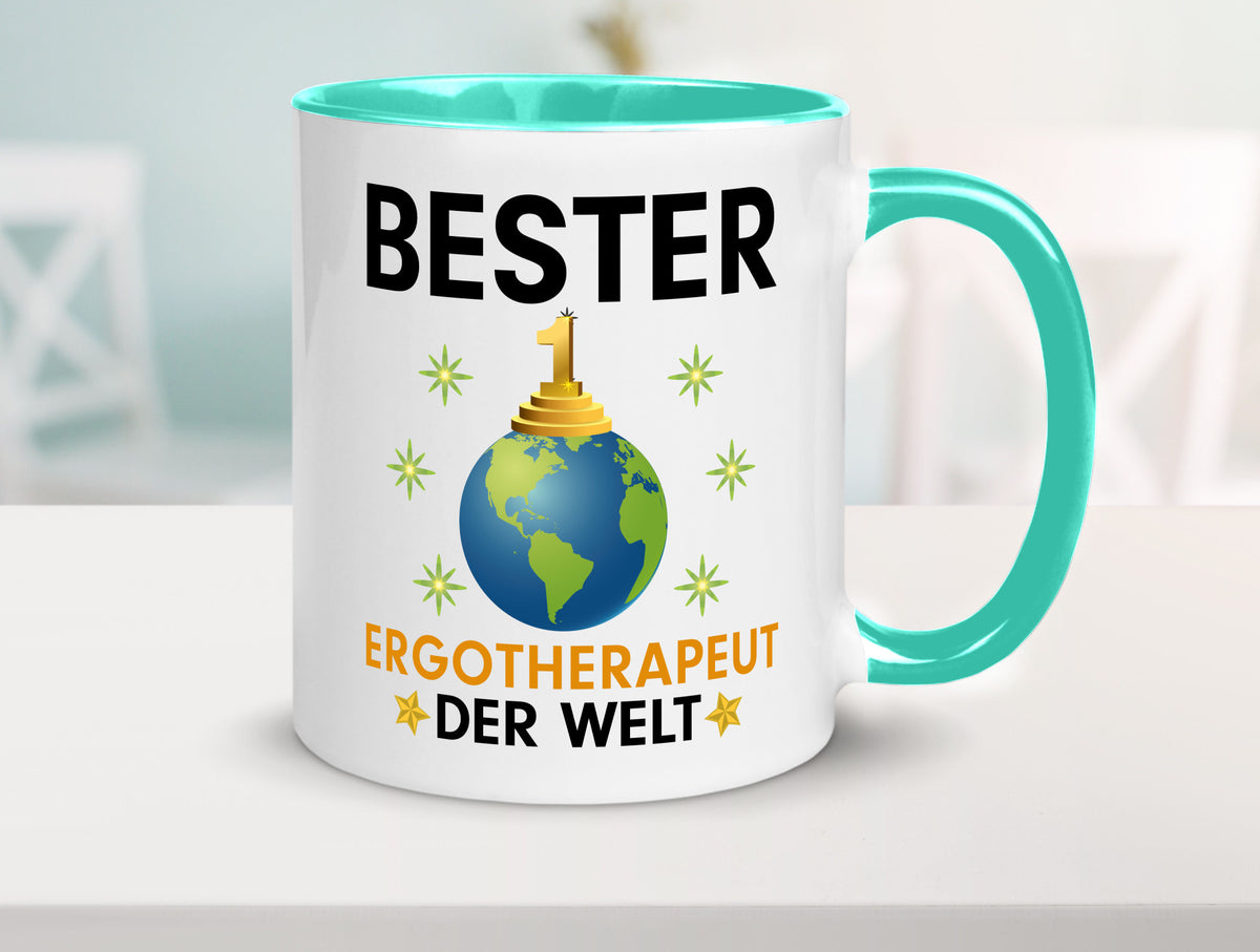 Welt Bester Ergotherapeut | Ergotherapie lustig Humor Geschenkidee Geschenk Tasse