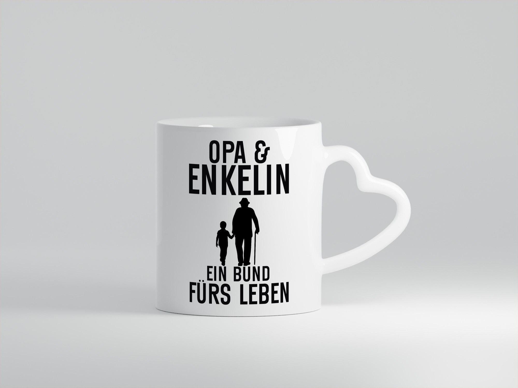 Bund fürs Leben | Opa Enkelin Großvater Zwei Fäuste Geschenk Familie