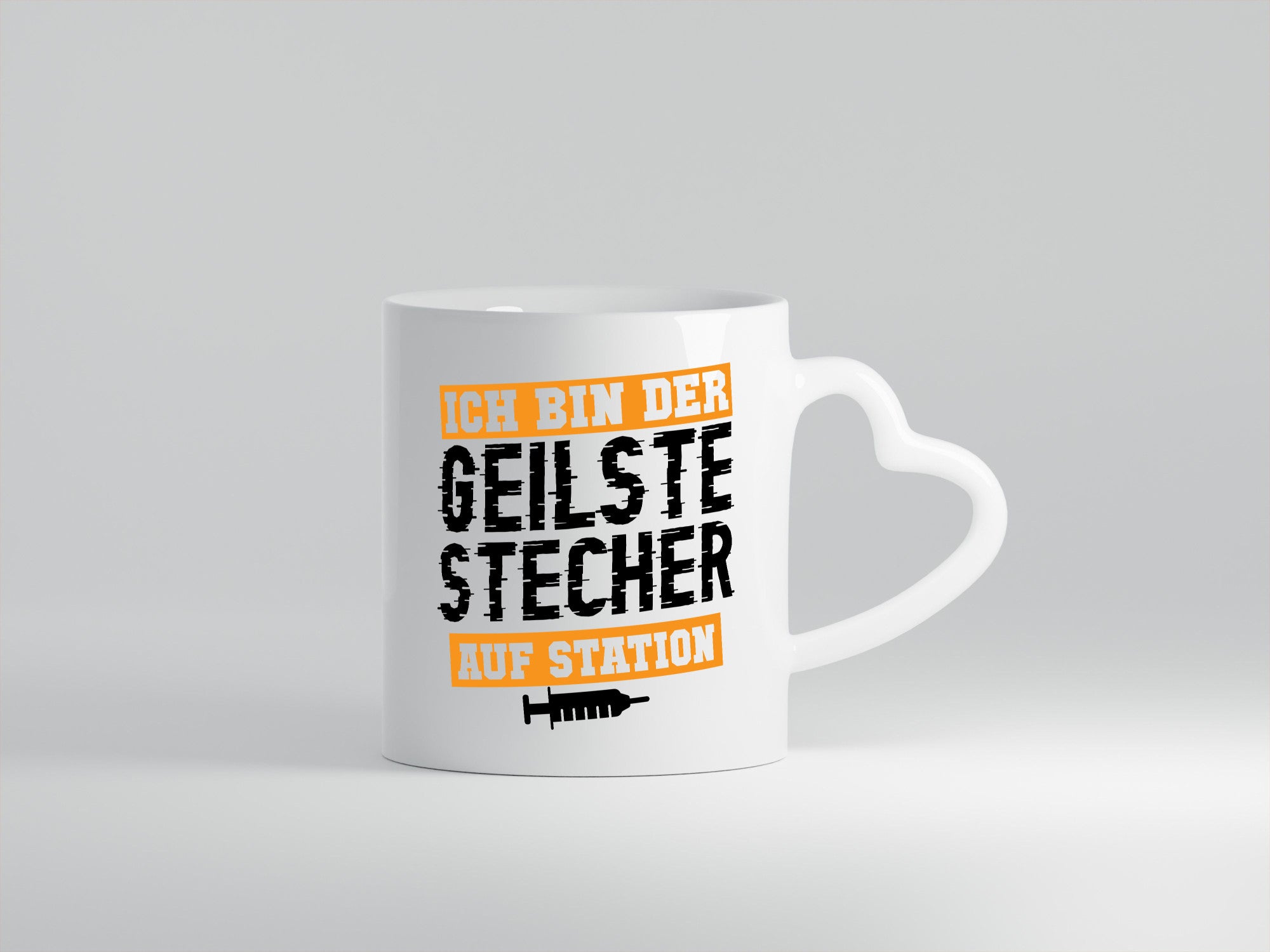 Ich bin der Geilste Stecher auf Station | Krankenhaus Geschenkidee Humor Tasse