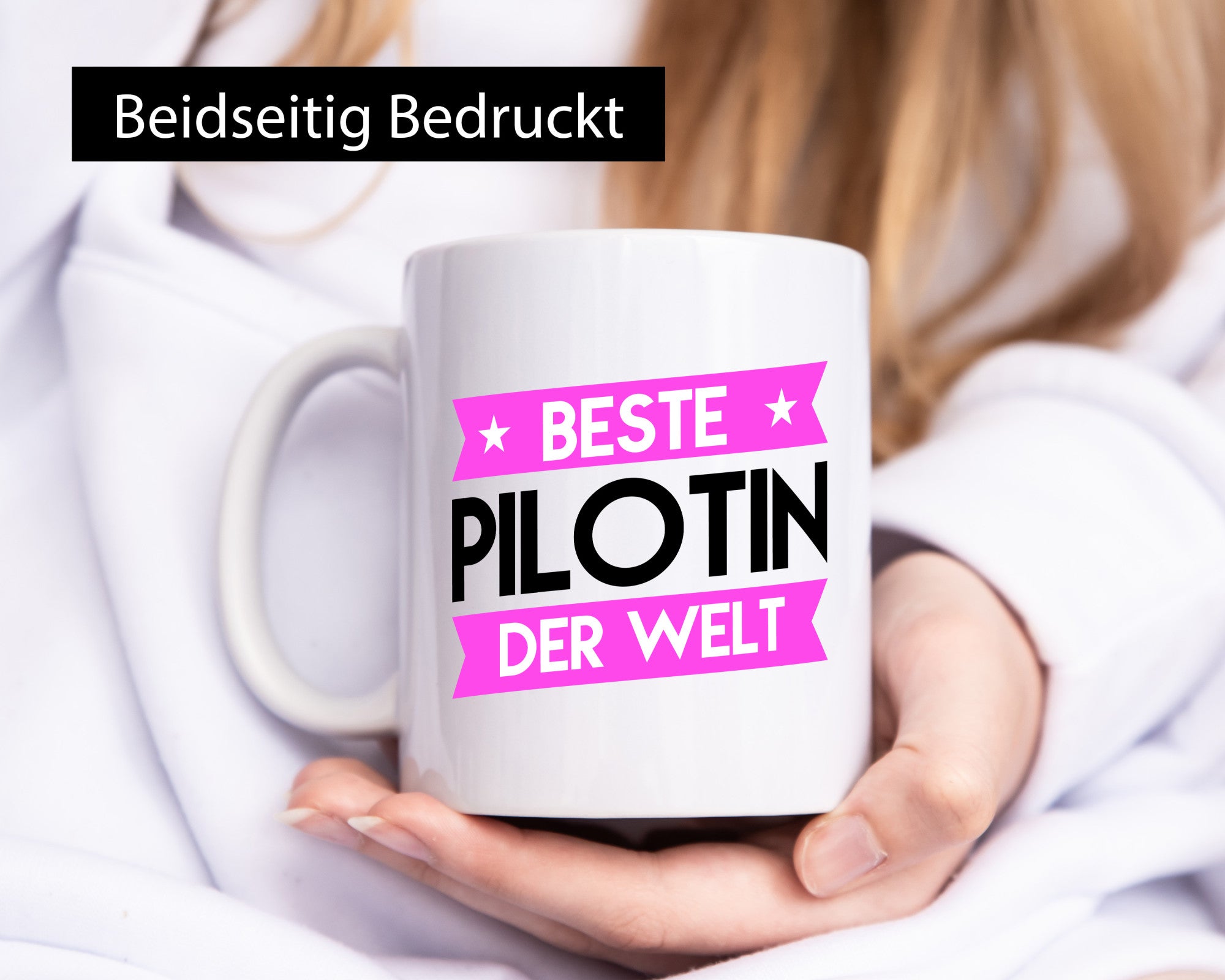 Beste Pilotin | Definition Piloten lustig Humor Geschenkidee Geschenk Tasse