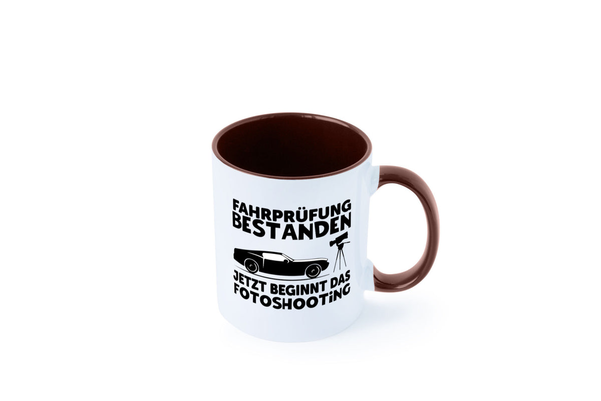 Fahrprüfung bestanden | Autofahren Führerschein Geschenk Humor Geschenkidee Tasse