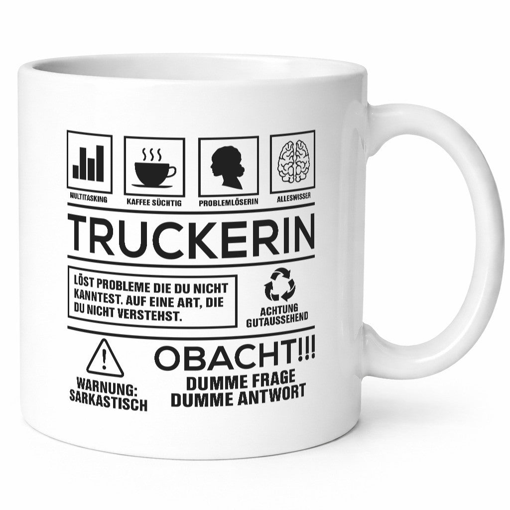 Attention Problems Female Truck Driver | LKW Fahrerin funny Humor Gift Idea Gift