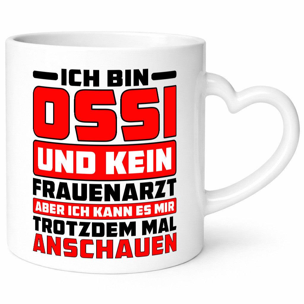 Ich bin Ossi und kein Frauenarzt | Osten Ostdeutsch lustig Humor Geschenkidee