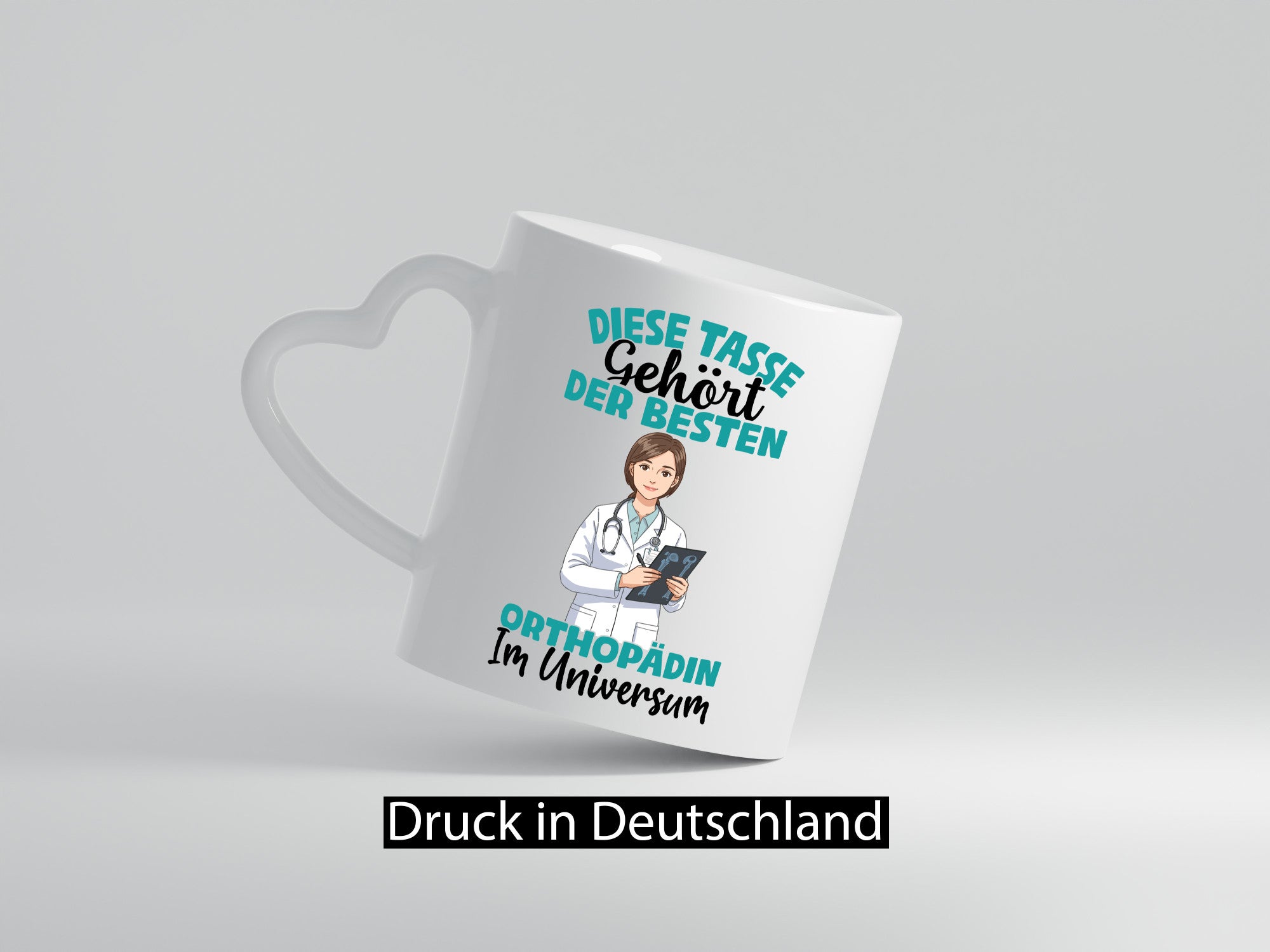 Im Universum: Orthopädin |Orthopädie lustiger Spruch Geschenk Humor