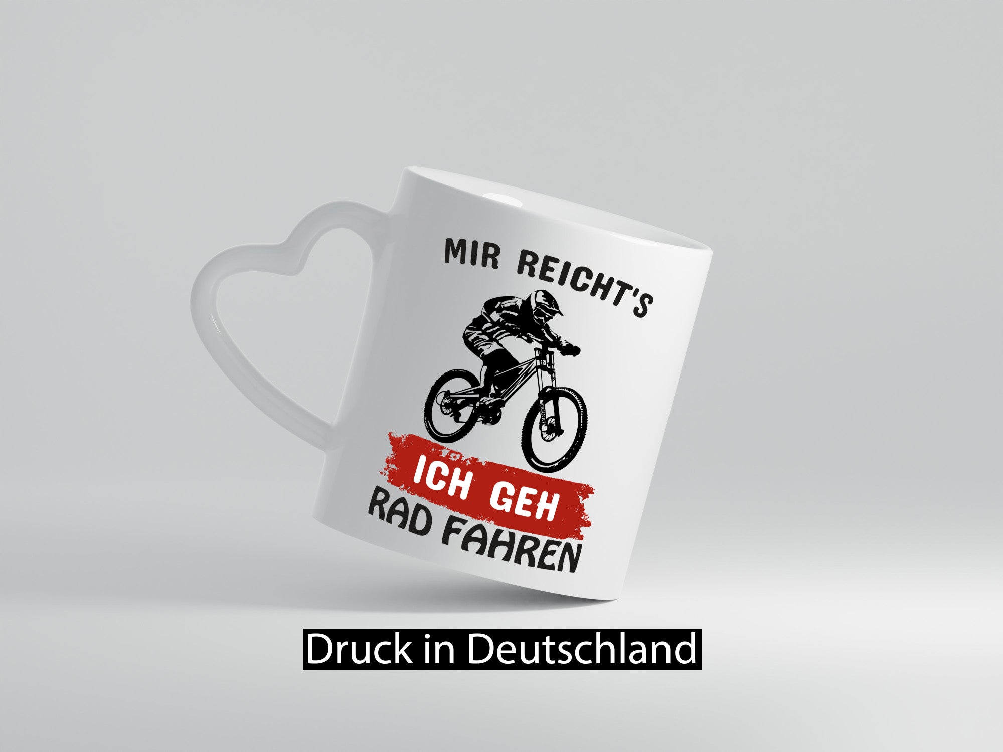 Ich geh Rad fahren | Radler Tasse Fahrradfahrer Humor Geschenkidee