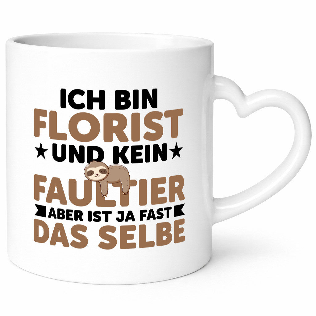 Ich bin kein Faultier: Florist | Blumen Verkäufer lustiger Spruch Geschenk