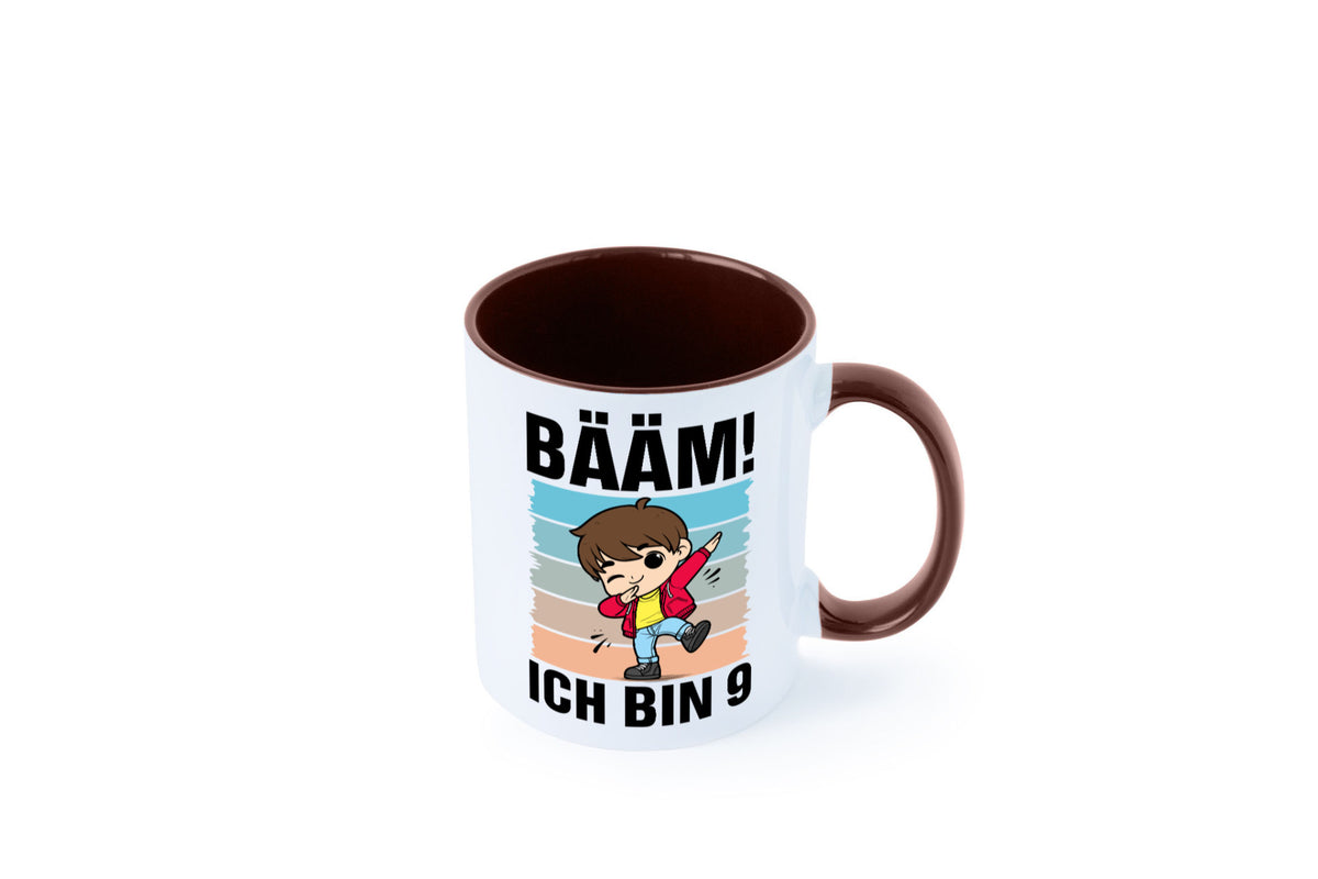 9. Geburtstag | Ich bin 9 Jahre Bäääm Dabbing Kind lustig Geschenkidee Geschenk Tasse