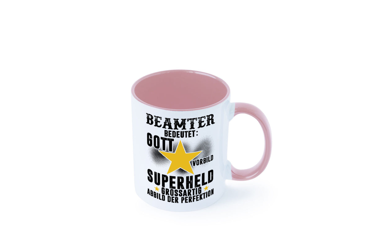 Bedeutung von Beamter | Verbeamtung öffentlicher Dienst Humor Geschenkidee Tasse