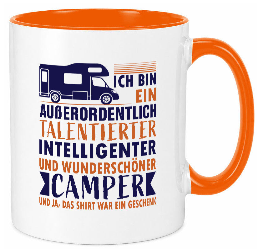 Talentierter | Intelligenter Wunderschöner Camper lustiger Spruch Geschenk