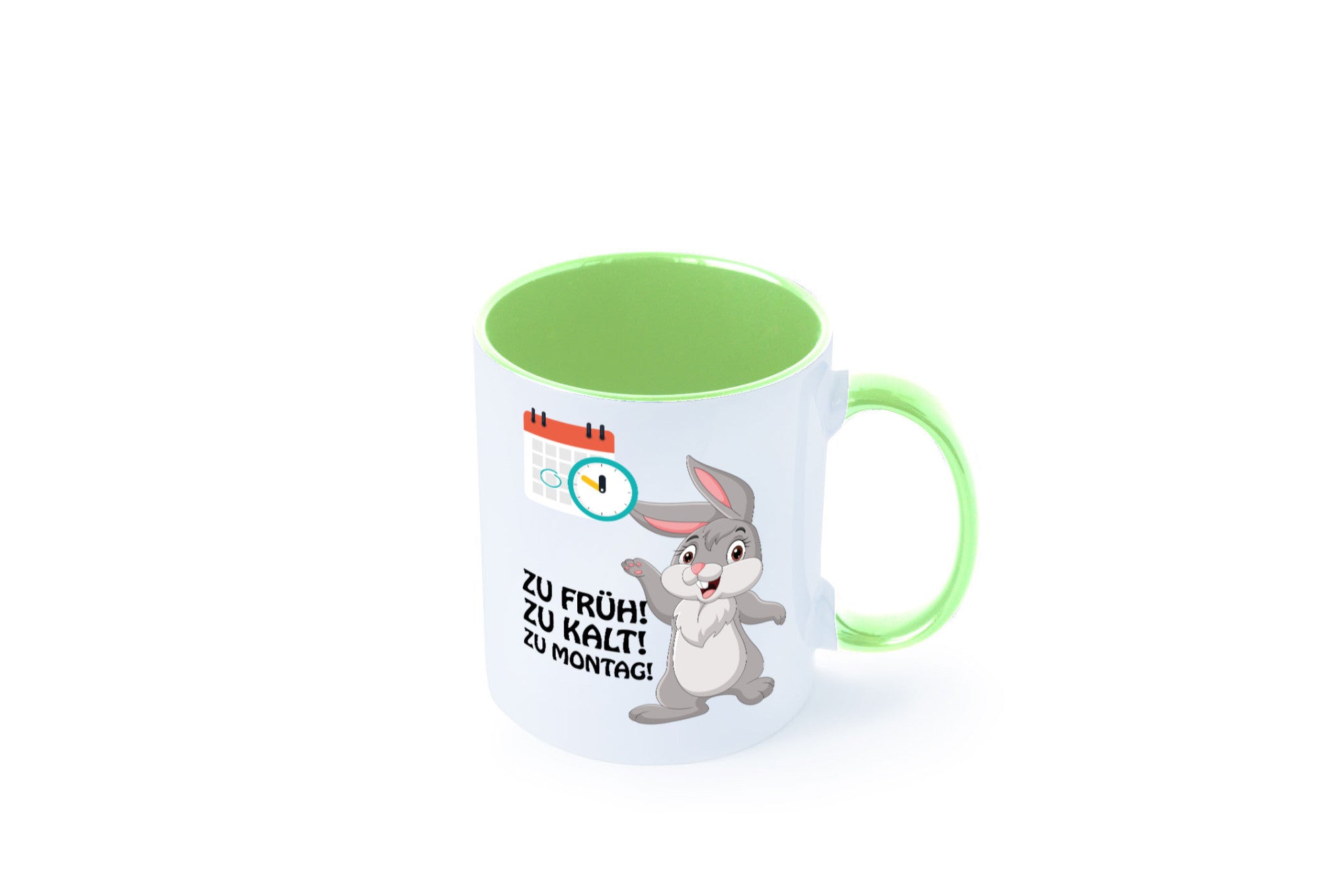 Kalter Montag Geschenkidee Humor Tasse