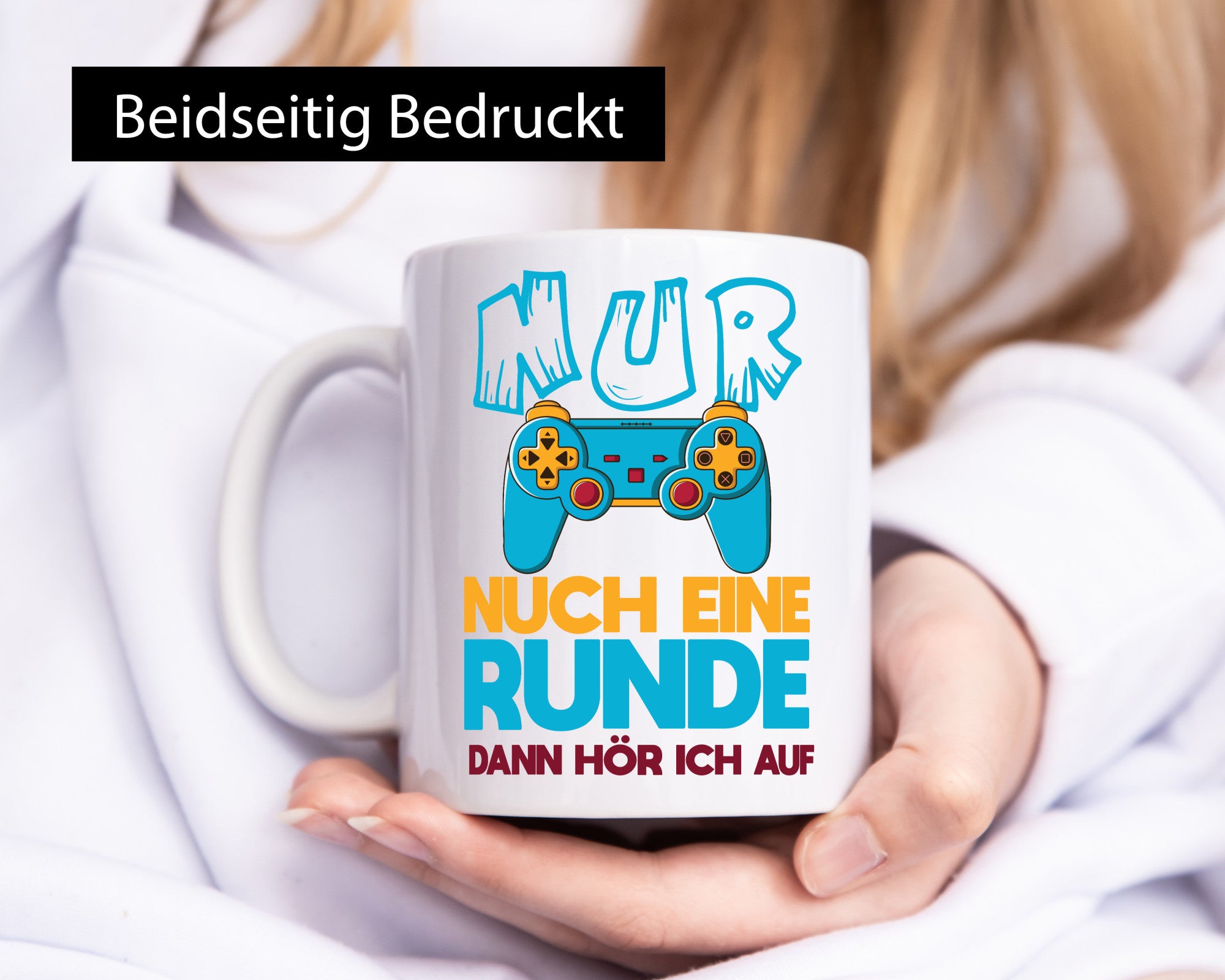 Nur noch eine Runde dann hör ich auf | Gamer Zocken lustig Humor Geschenkidee