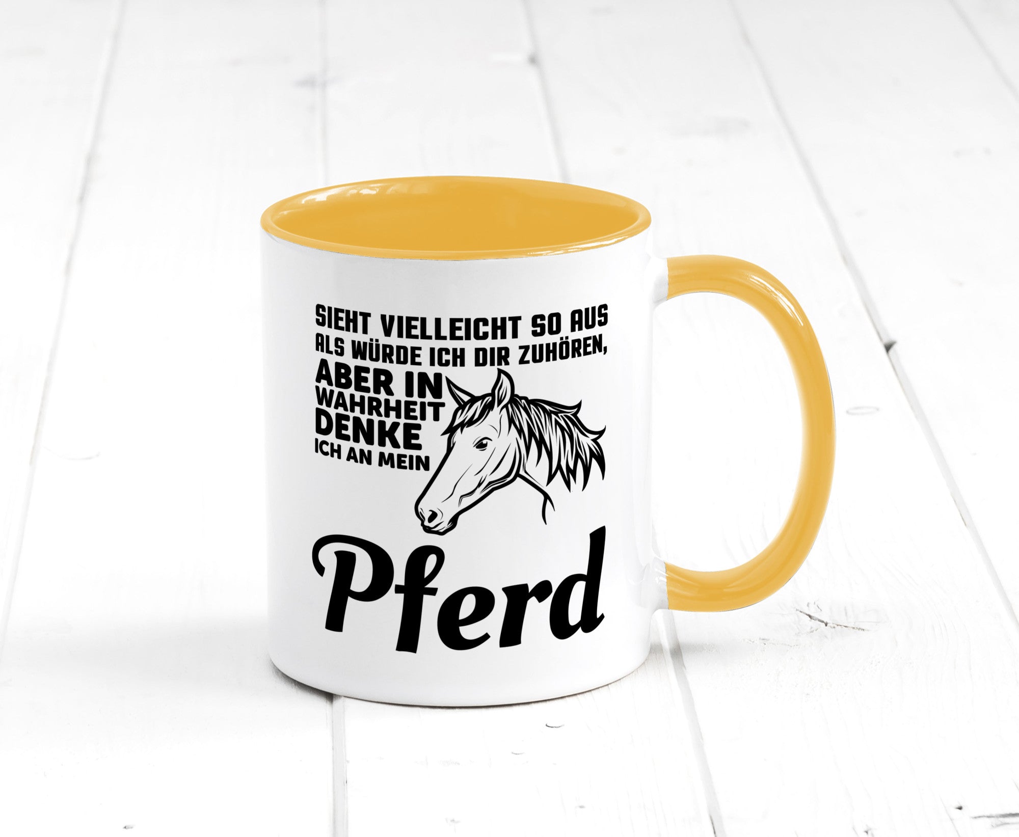 Pferde Spruch | Reiterin Tasse Pferdesport Reiten Humor Geschenkidee