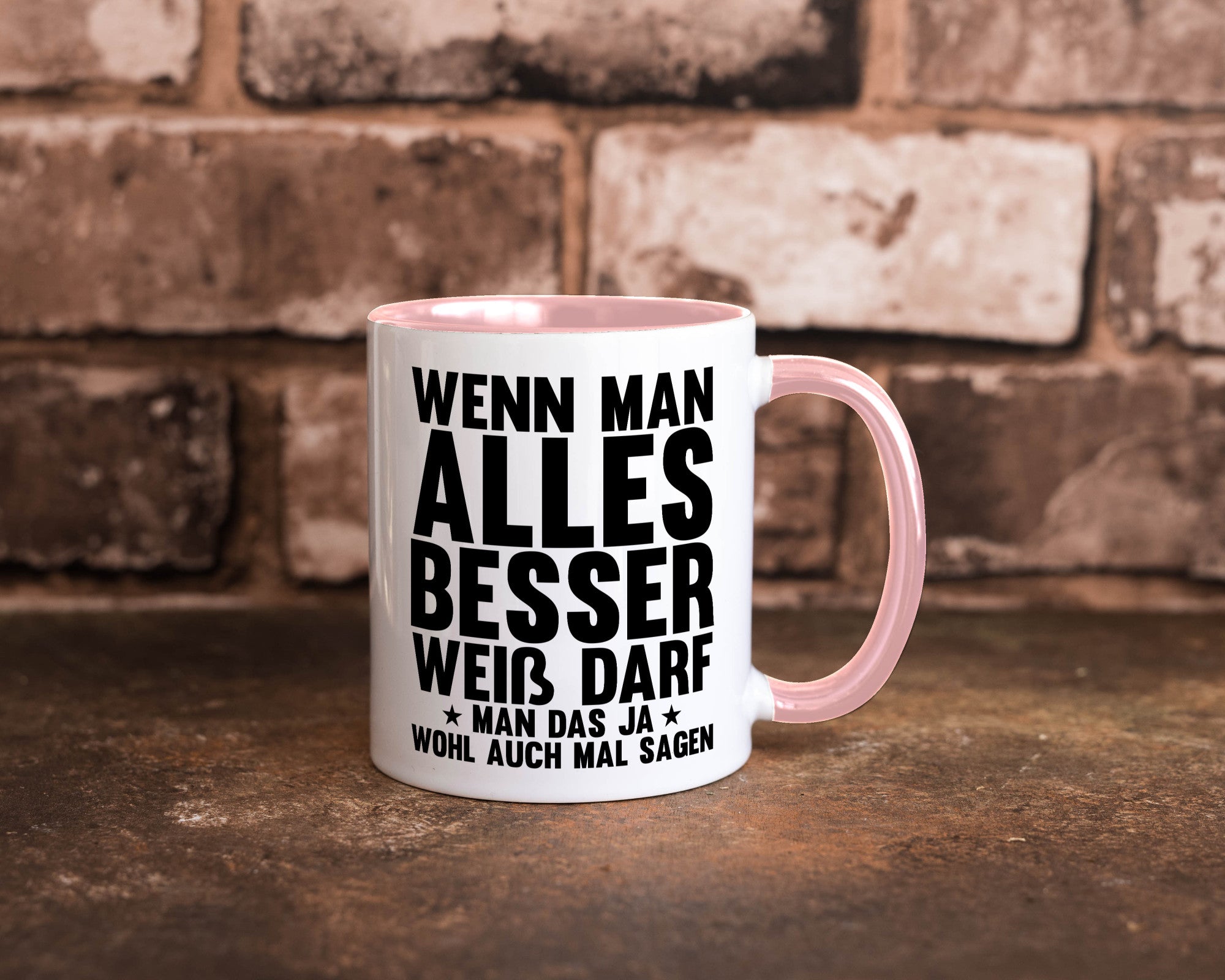 Sagen wenn man es besser weiß | Rechthaber Besserwisser lustiger Spruch