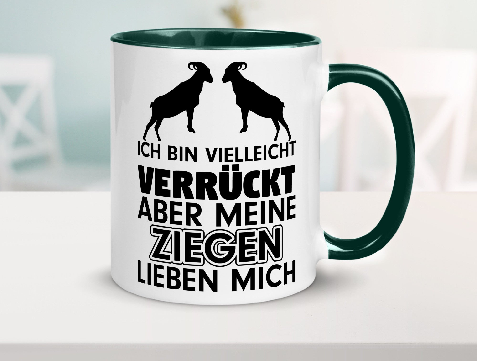 Meine Ziegen | Hirte Tasse Bauernhof Hirtin Bauer Humor Geschenkidee