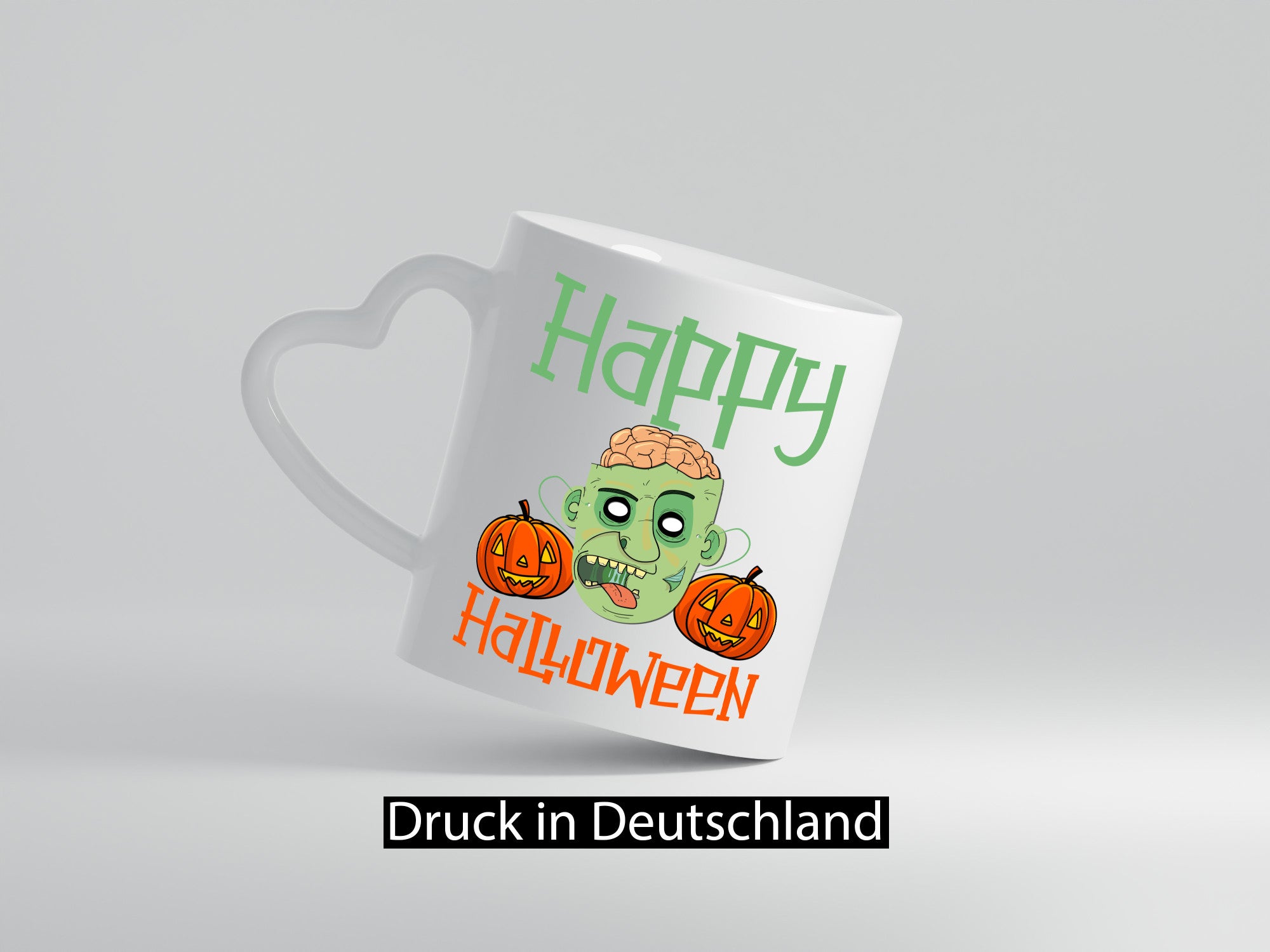 Happy Halloween | Gruseliger Kürbis lustiger Humor Geschenkidee Geschenktasse