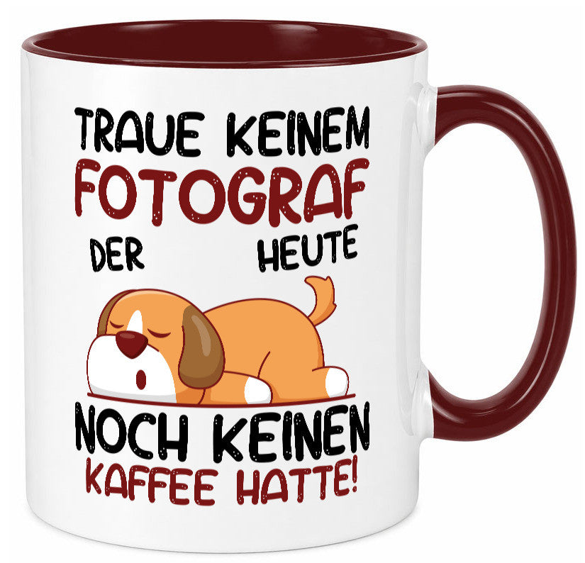 Traue keinem Fotograf | Fotografie Kamera lustiger Spruch Geschenk Humor