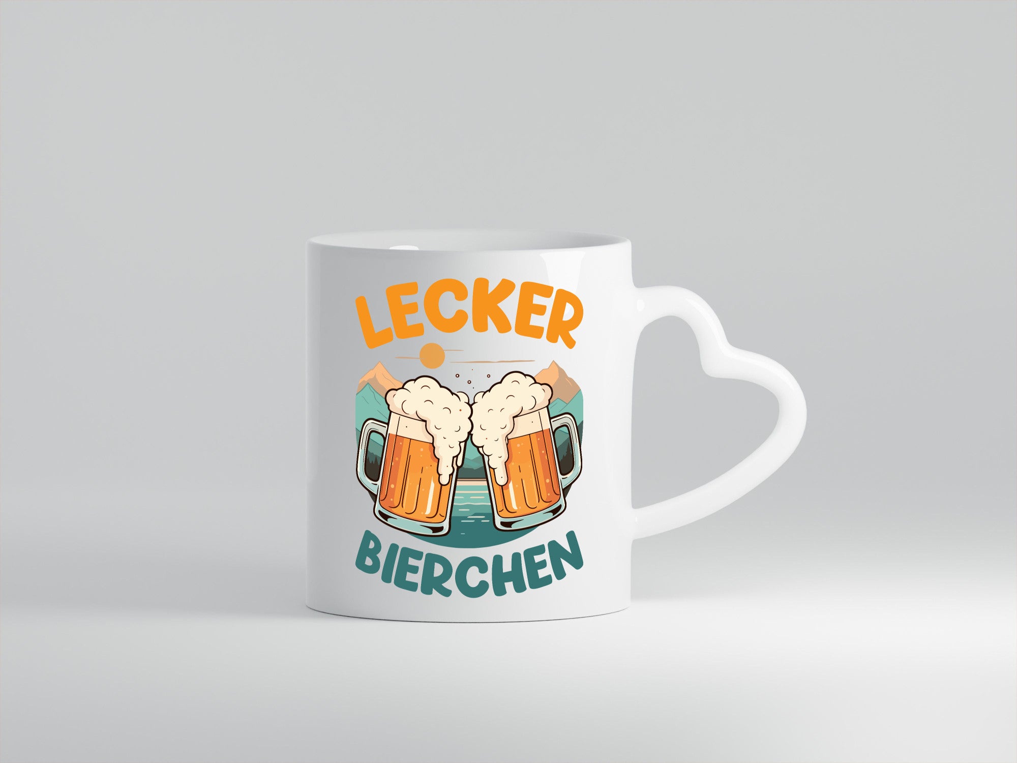 Lecker Bierchen | Biertrinker Bierliebhaber lustig Humor Geschenkidee Geschenk