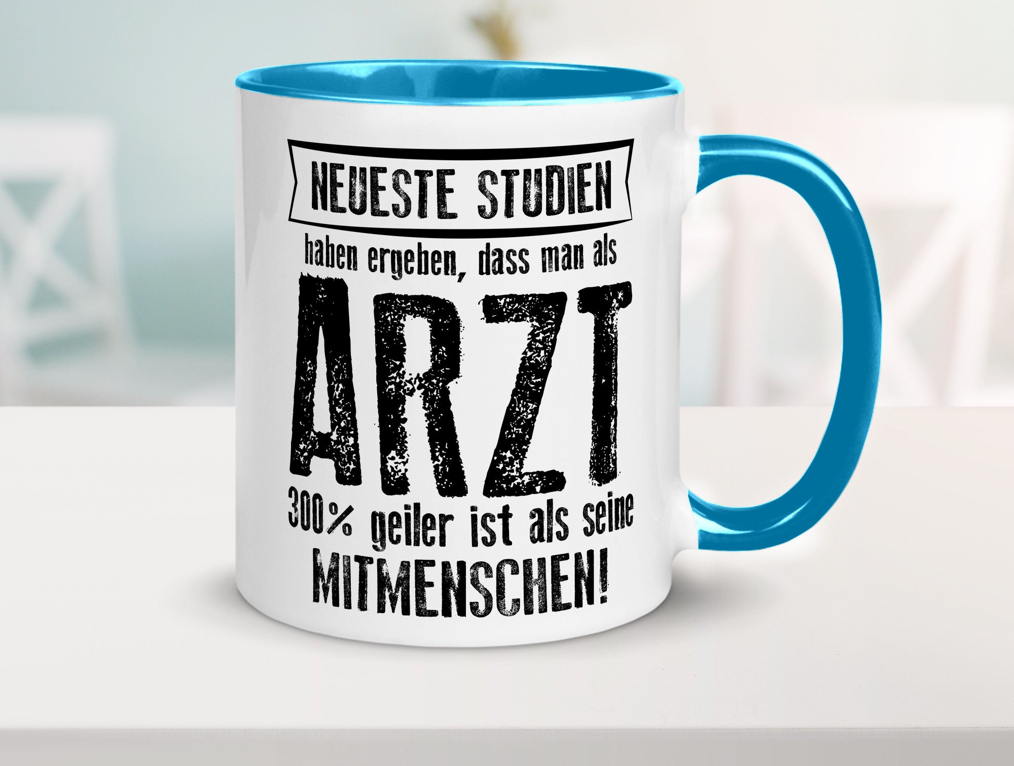 Neuste Studien: Arzt | Medizin Doktor Facharzt Geschenkidee Humor Tasse