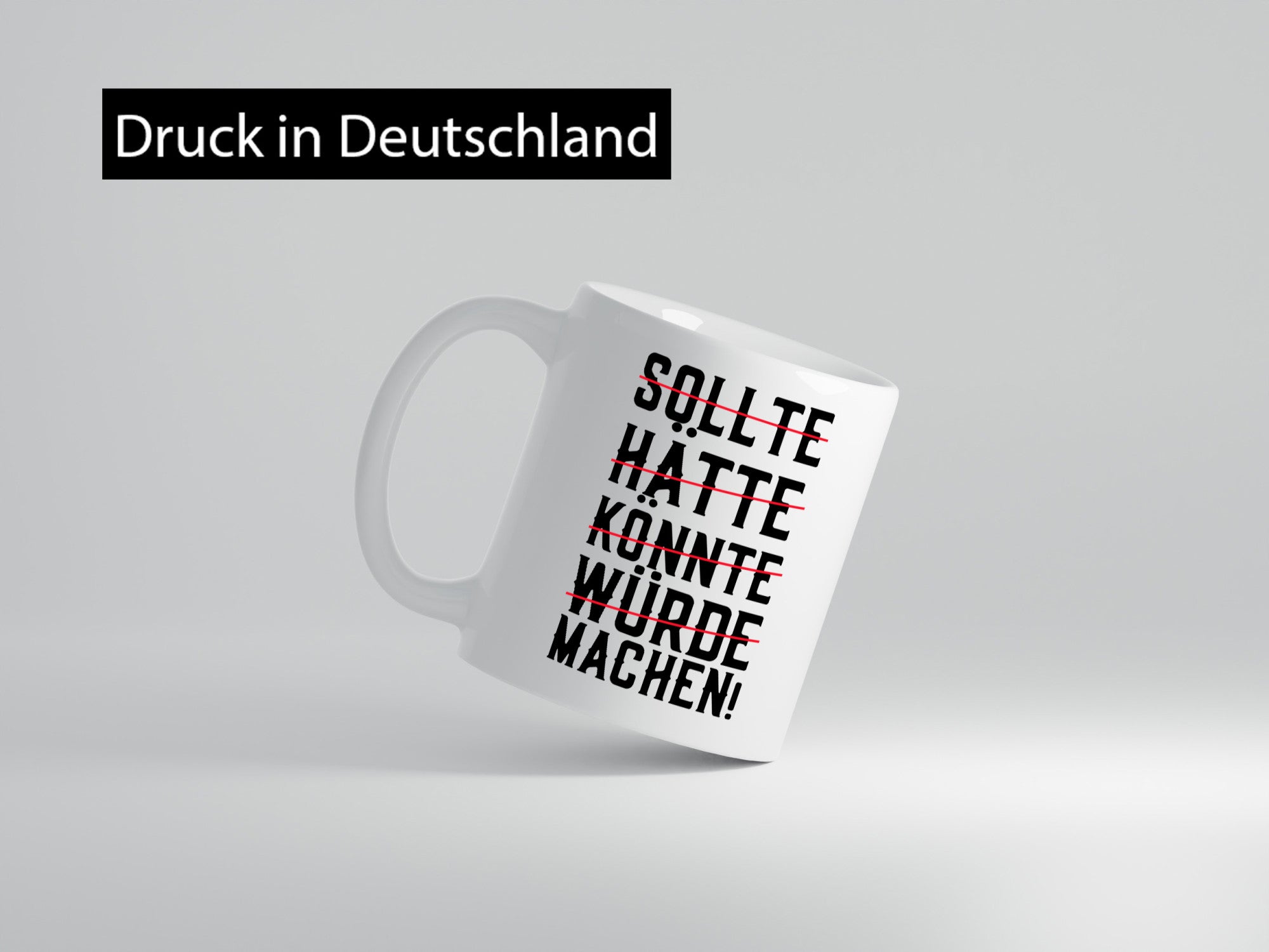 Einfach machen | Motivation Gewinner Optimist Job Humor Arbeit Kollegen Büro