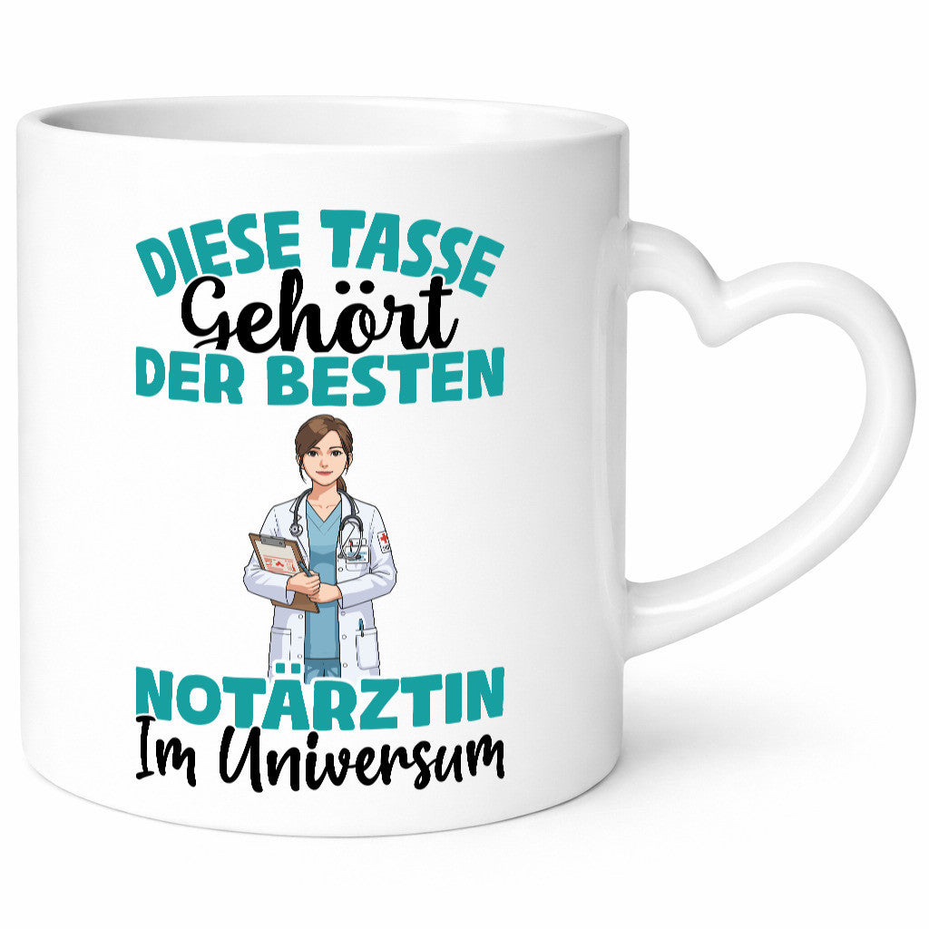 Im Universum: Notärztin | Ärztin lustiger Spruch Geschenk Humor Geschenkidee