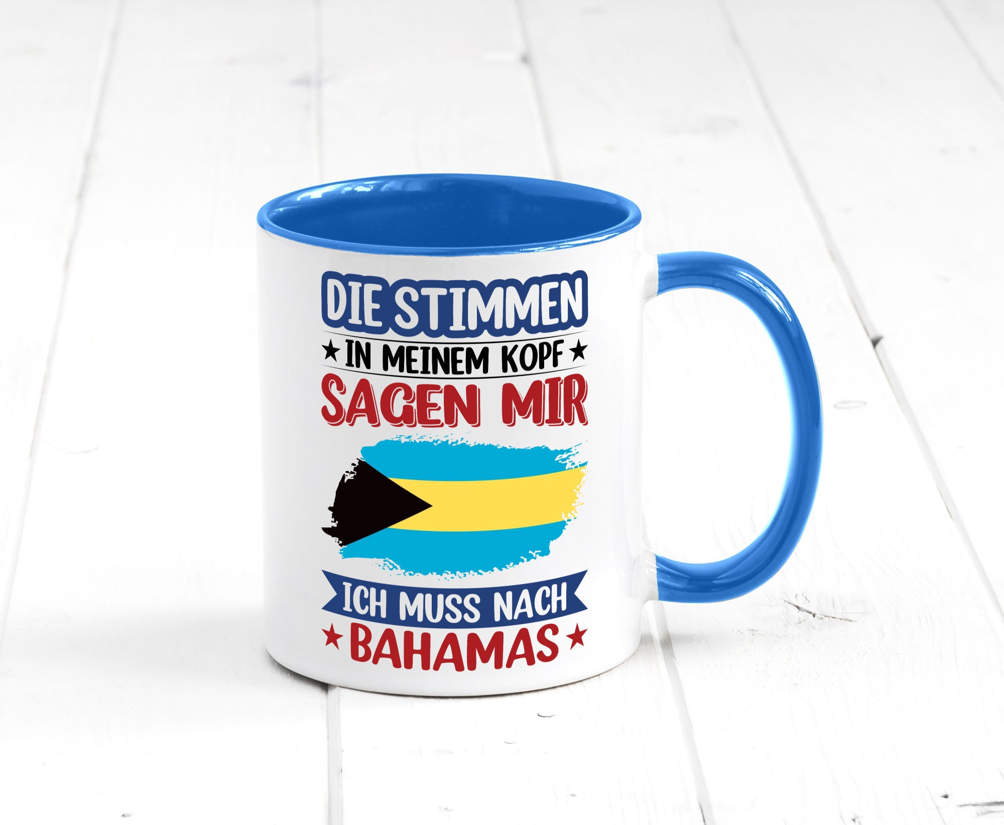 Bahamas | Urlaub Stimmen in meinem Kopf Traumland Geschenk Humor Geschenkidee