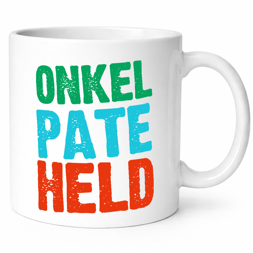 Onkel Pate Held | Tasse Patenonkel Spruch lustig Geschenkidee Humor