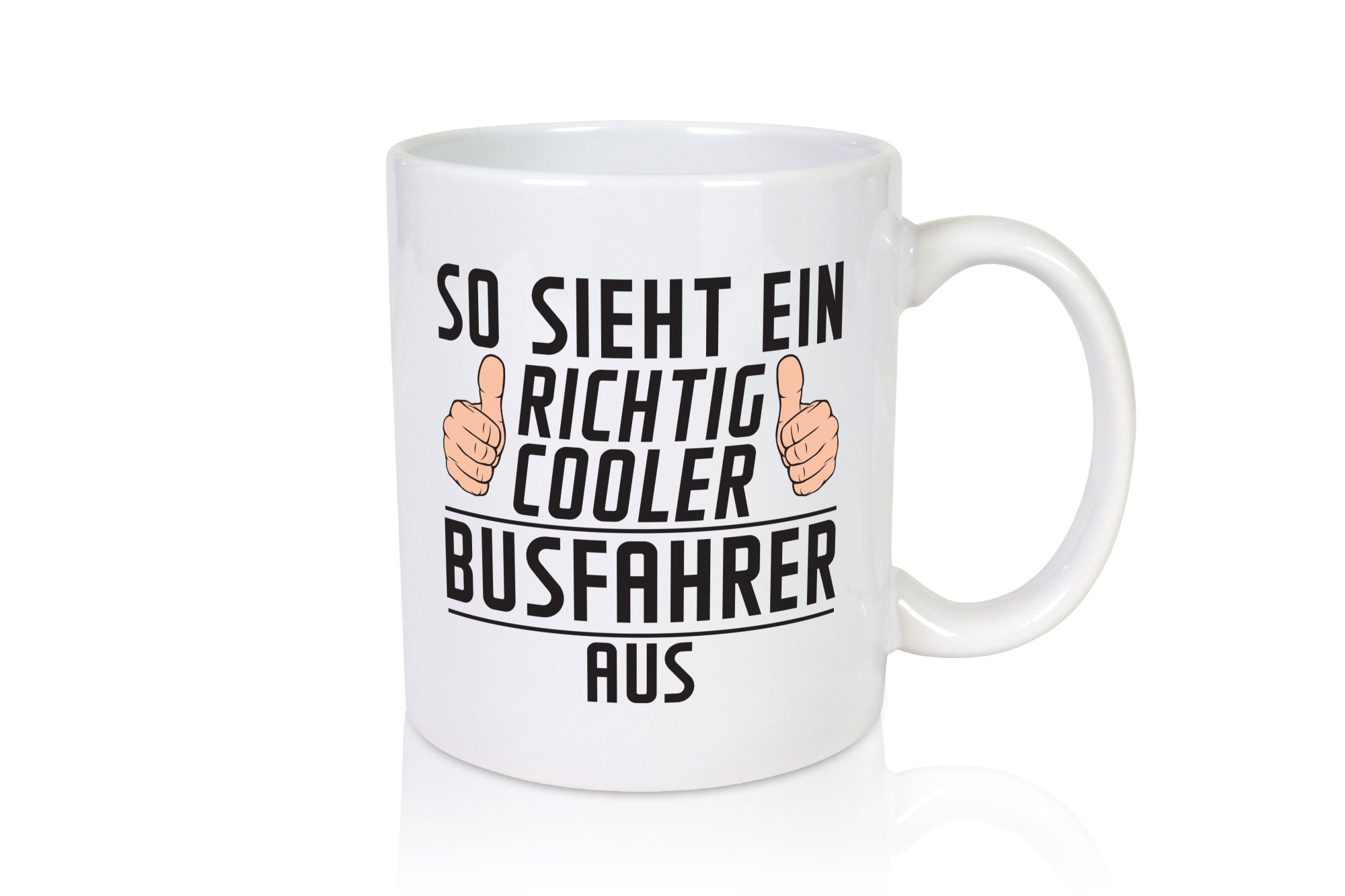 Richtig Cooler Busfahrer | Berufsfahrer Fahrer Geschenk Arbeit Kollegen Büro