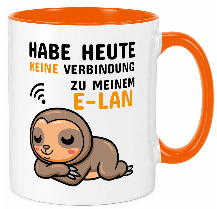 Keine Verbindung lustig Humor Geschenkidee Geschenk Tasse