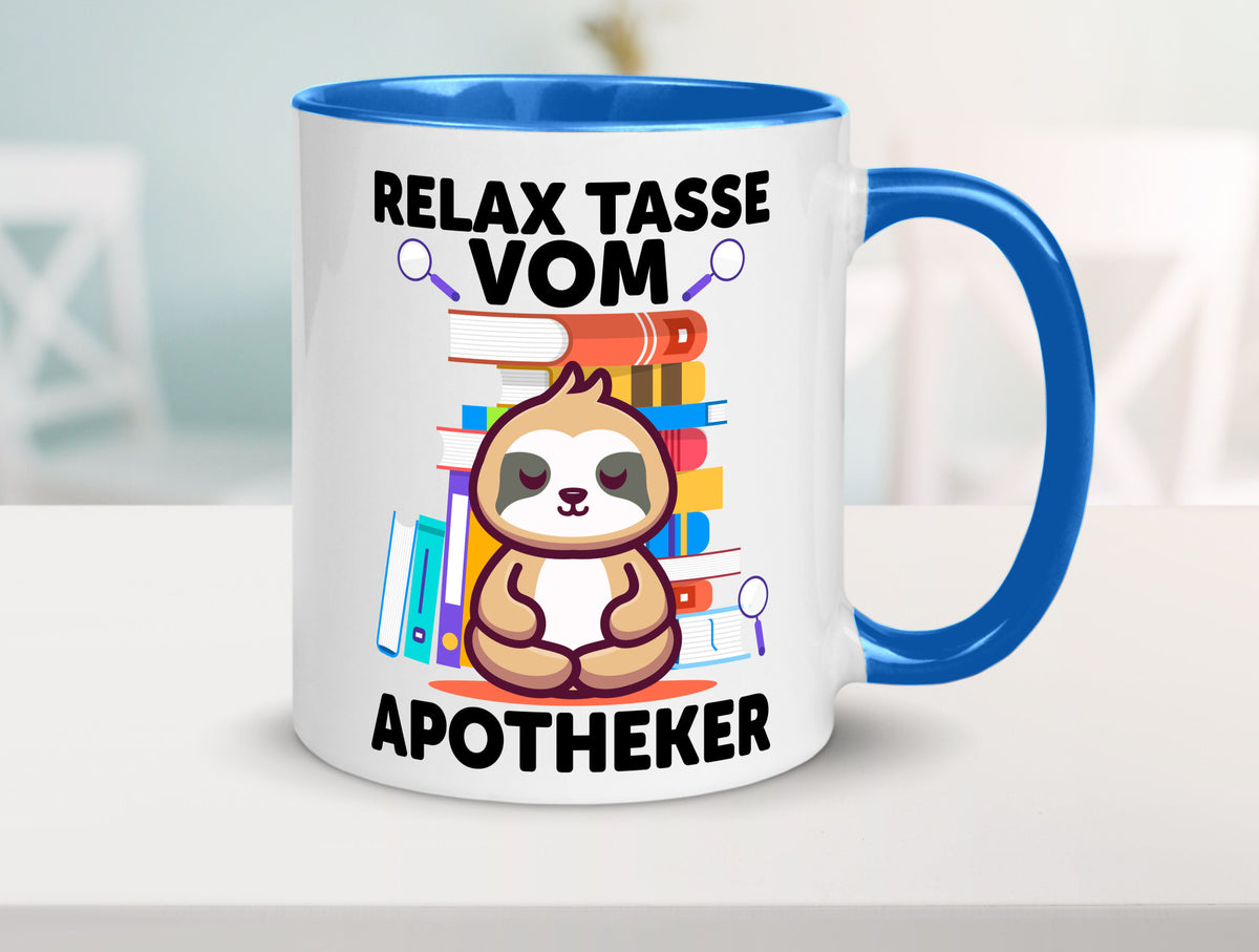 Relax Tasse: Apotheker | Apotheke Pharmazie lustiger Spruch Geschenk Humor