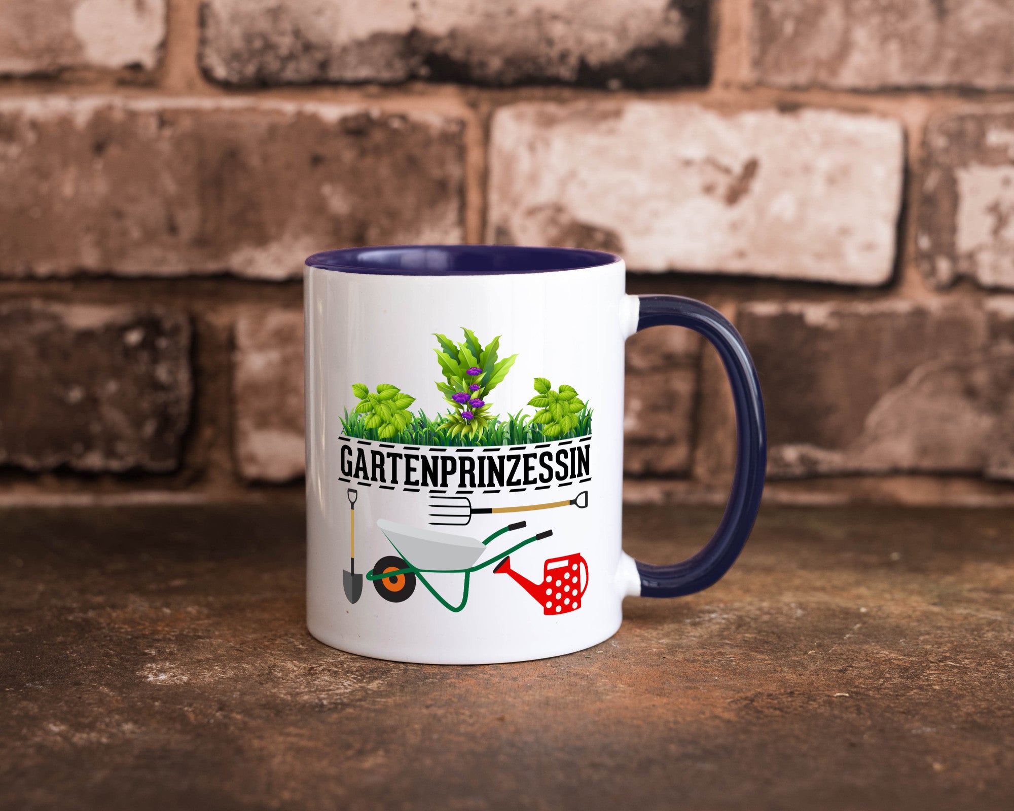 Gartenprinzessin | Gärtnerin Gartenliebhaber Geschenk Humor Geschenkidee