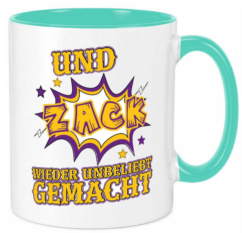 Wieder unbeliebt gemacht Geschenk Humor Geschenkidee lustiger Spruch Tasse