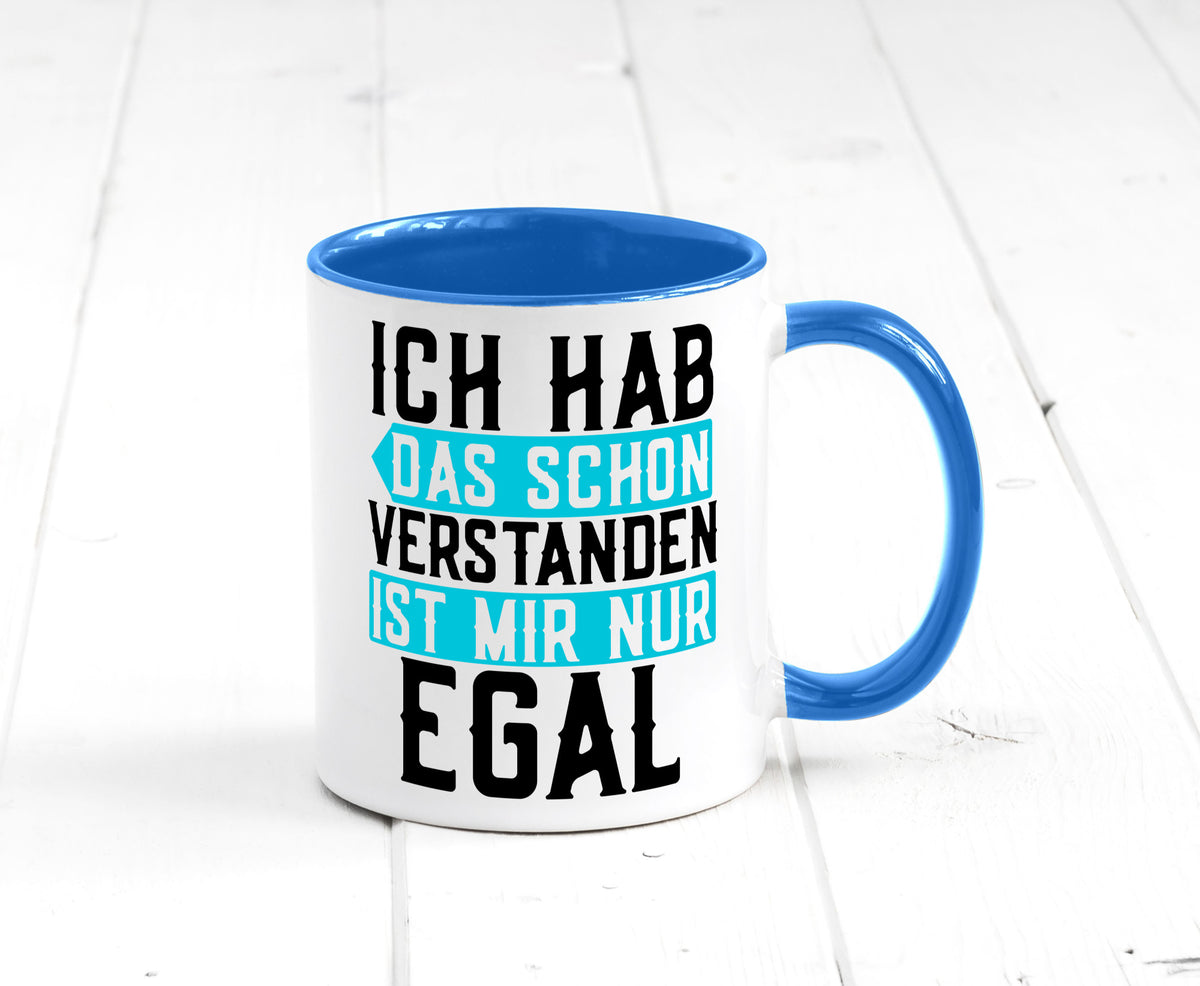 Ist mir egal | Protest Teenager Humor Spruch Büro lustig Arbeit Kollegen Tasse