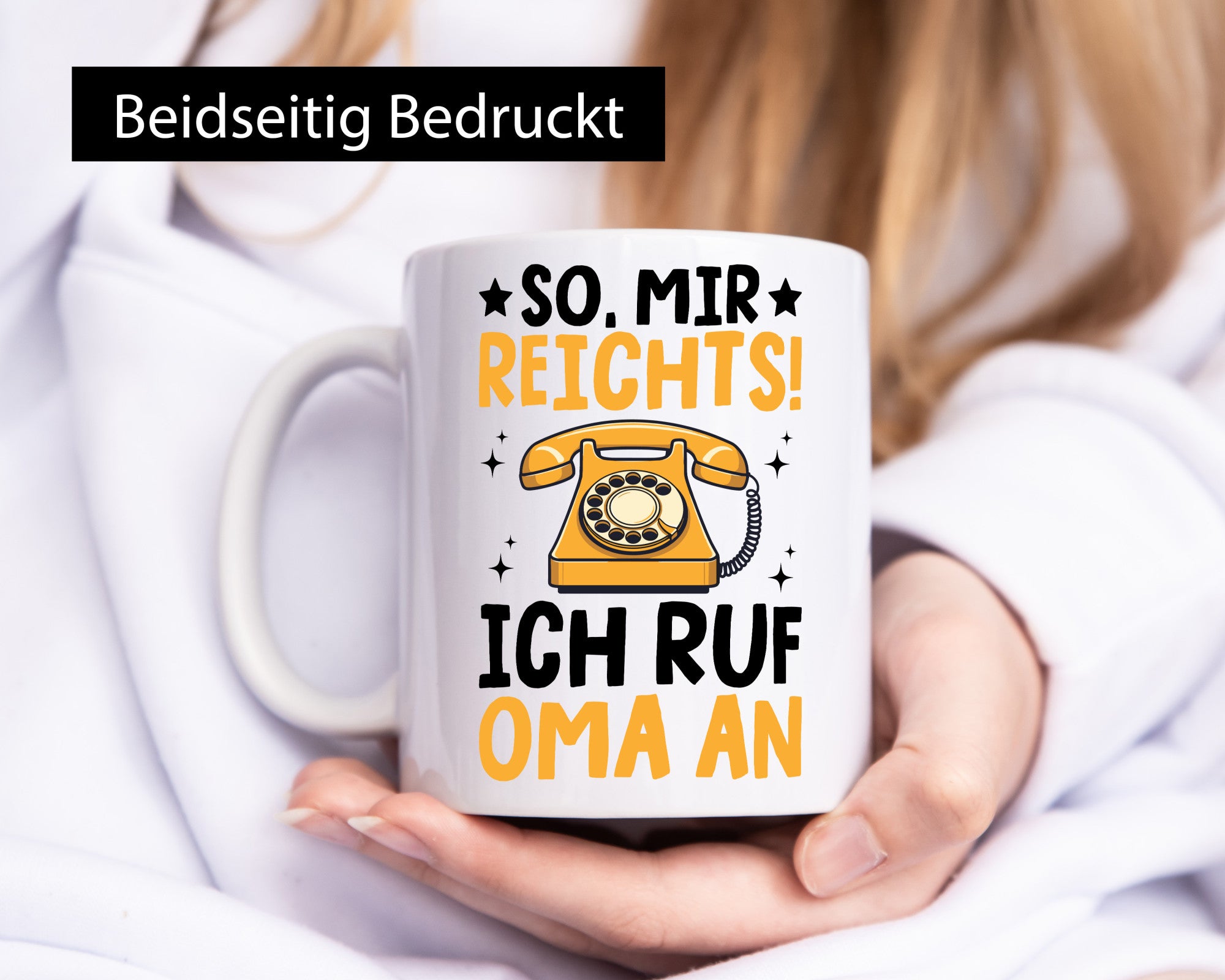 Mir reichts ich ruf oma an | Enkelkinder lustig Familie Geschenkidee Geschenk