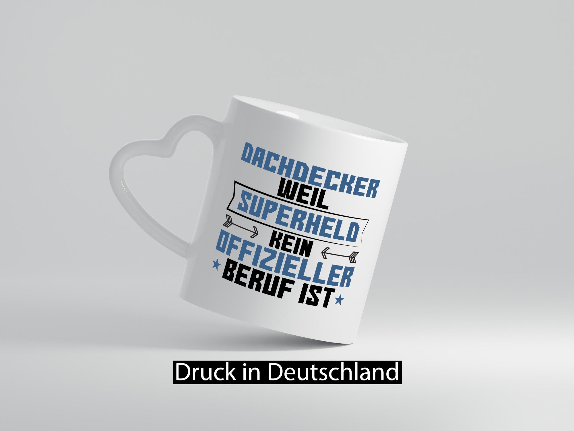 Superheld Dachdecker | Dachbau Hausbau lustiger Spruch Geschenk Humor