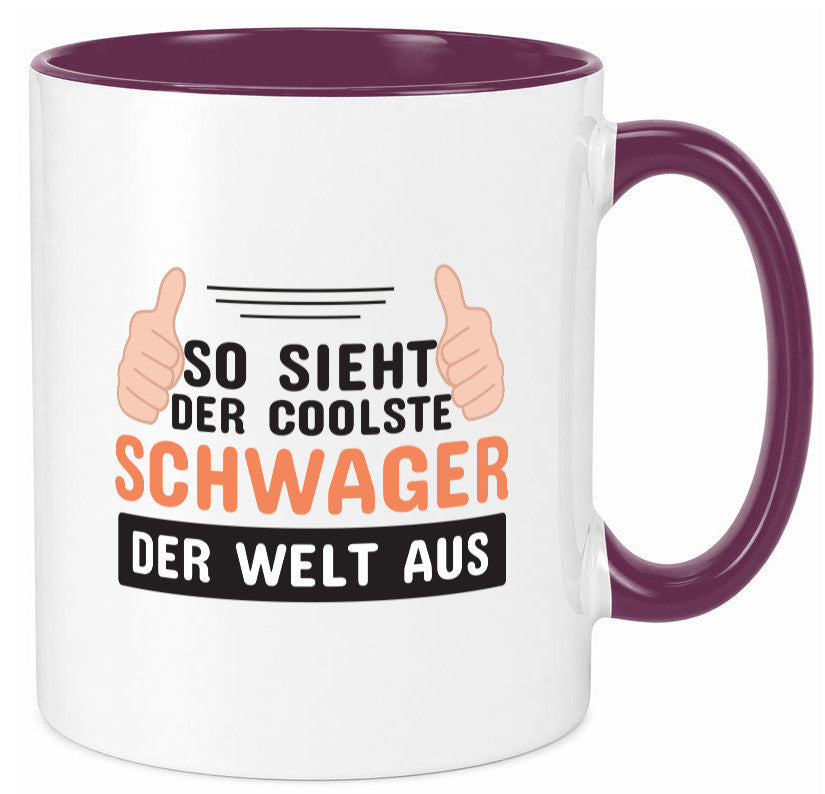 Coolster Schwager | Verwandtschaft Tasse lustig Humor Geschenkidee