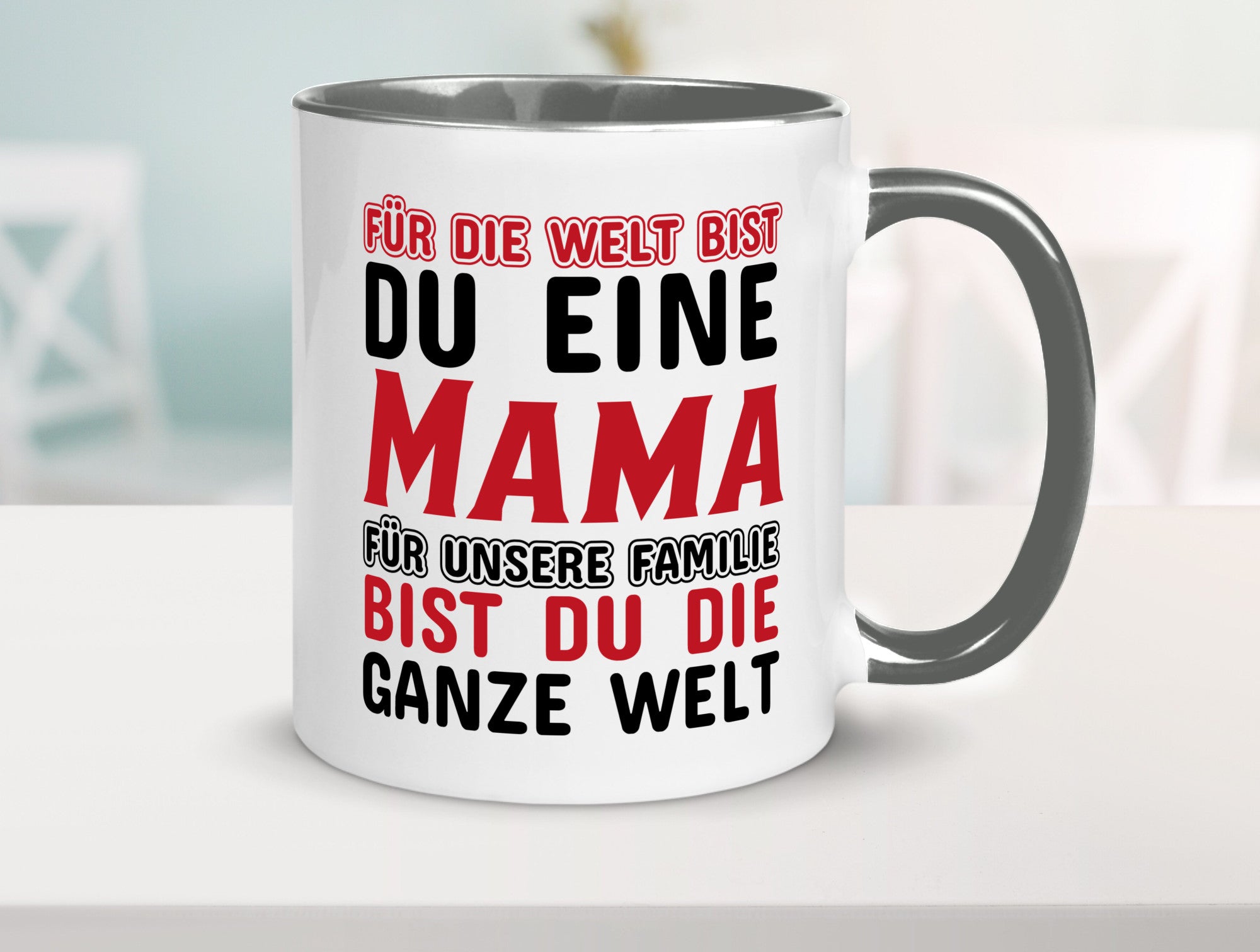 Beste mama der Welt lustiger Spruch Geschenk Familie Geschenkidee Tasse