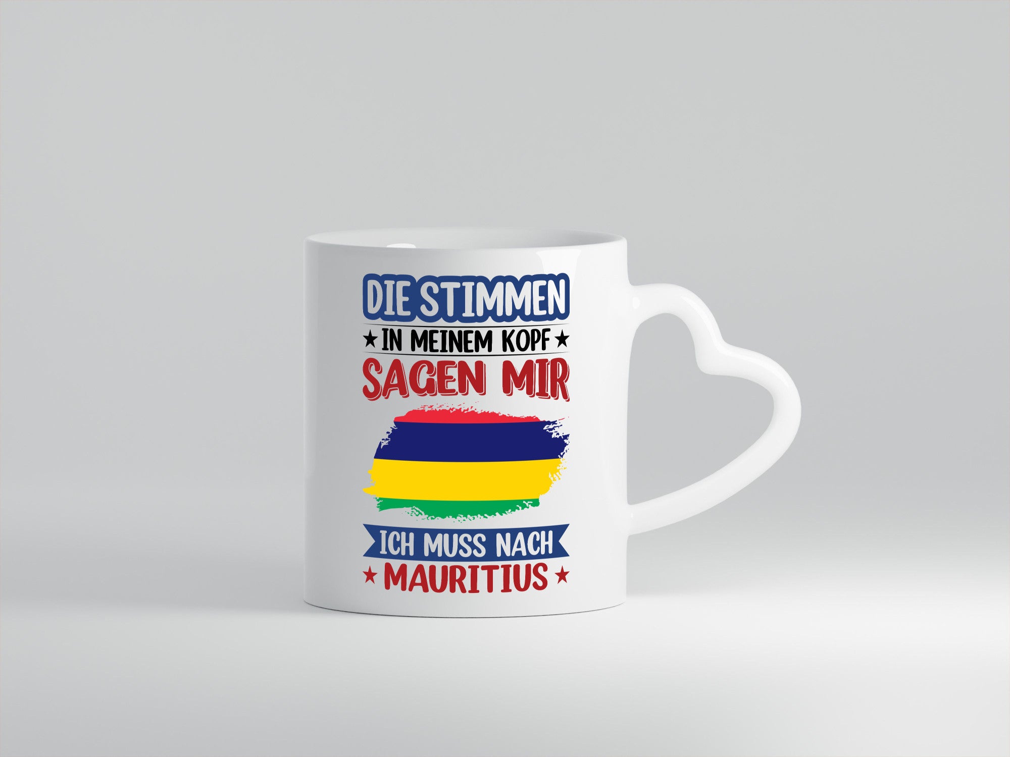 Mauritius | Urlaub Stimmen in meinem Kopf Traumland Geschenk Humor Geschenkidee