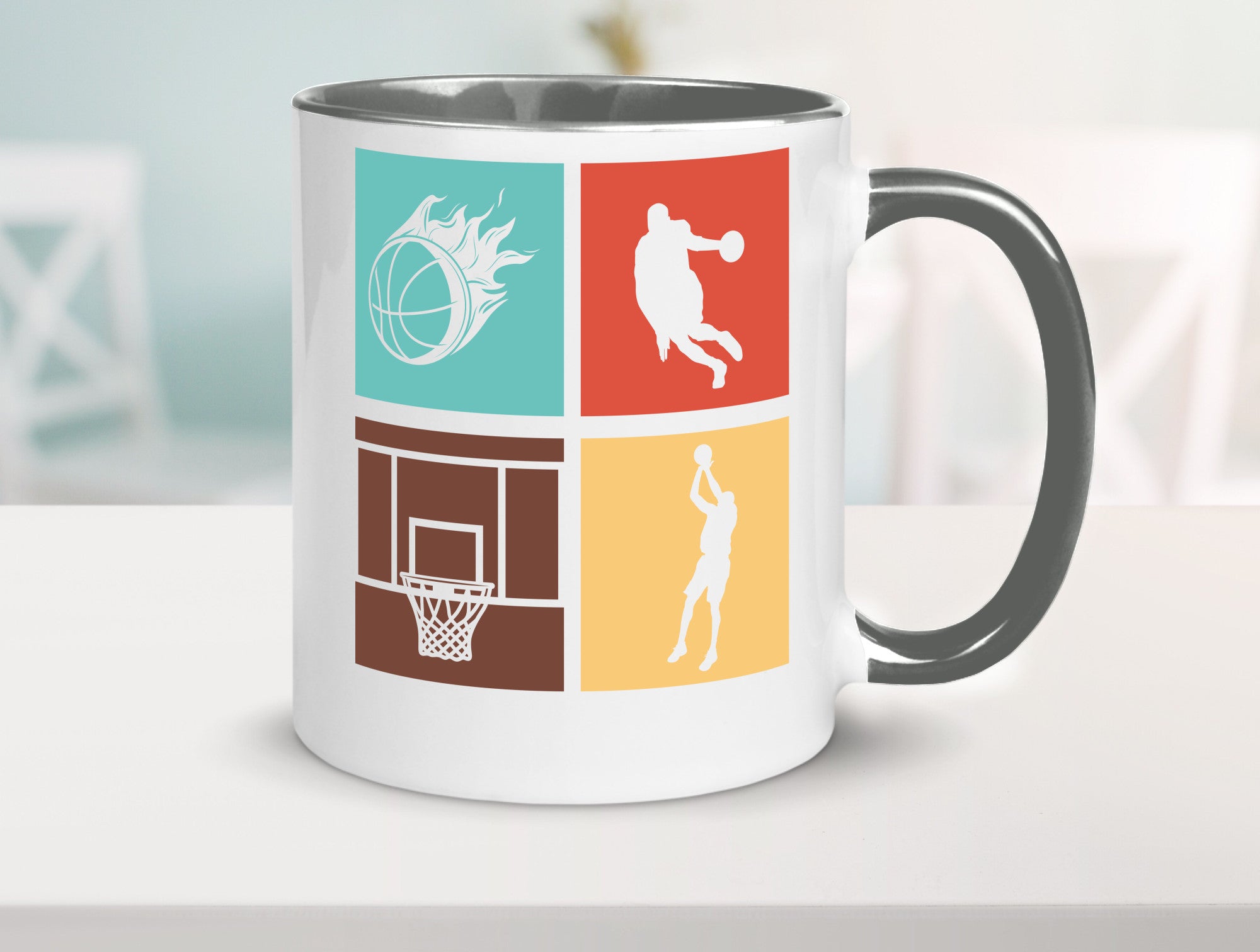 Basketball | Sportfan Slam Dunk Teamplayer NBA Humor Geschenkidee Tasse
