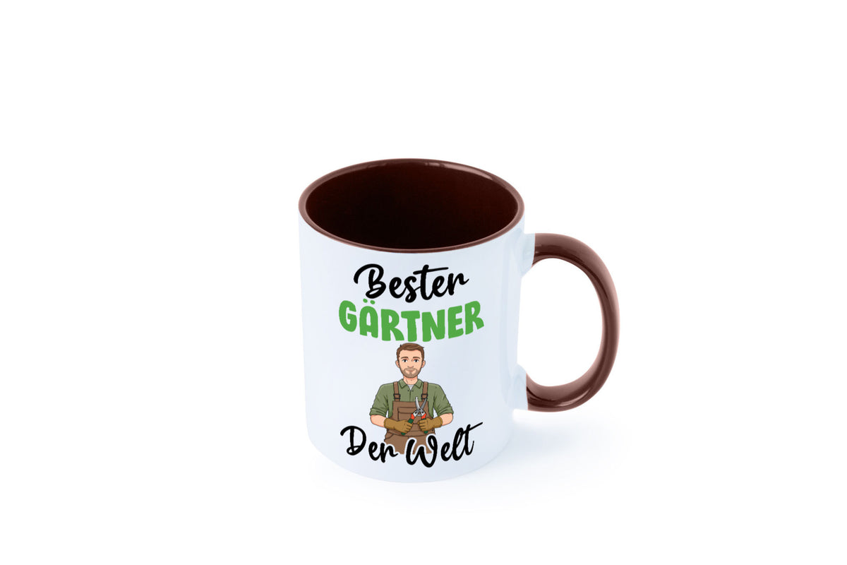 Bester Gärtner | Gartenbau v2 Geschenk Humor Geschenkidee lustiger Spruch Tasse