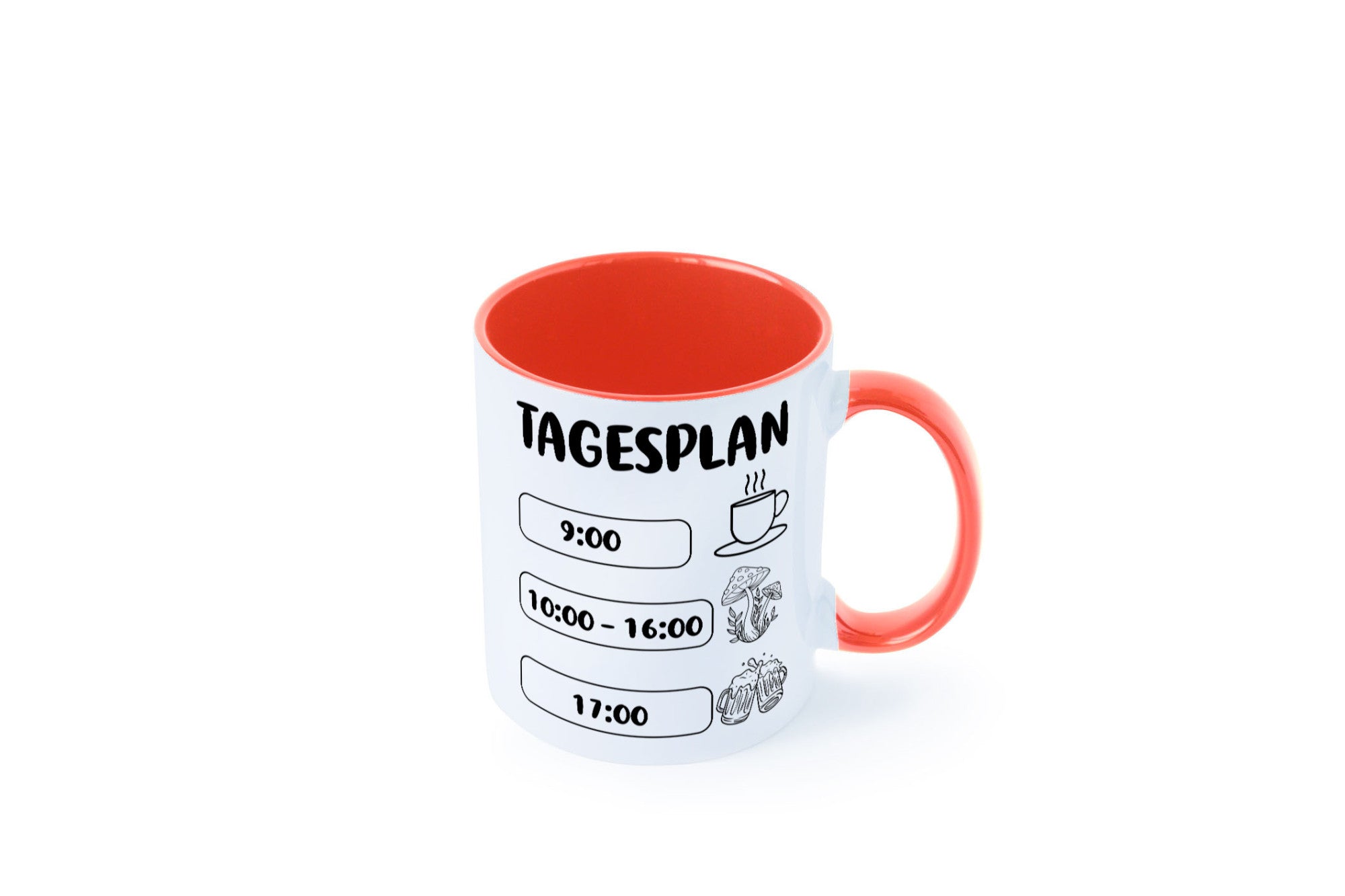 Tagesplan Pilzsammler | Pilze Wald v2 Geschenk Humor Geschenkidee lustiger