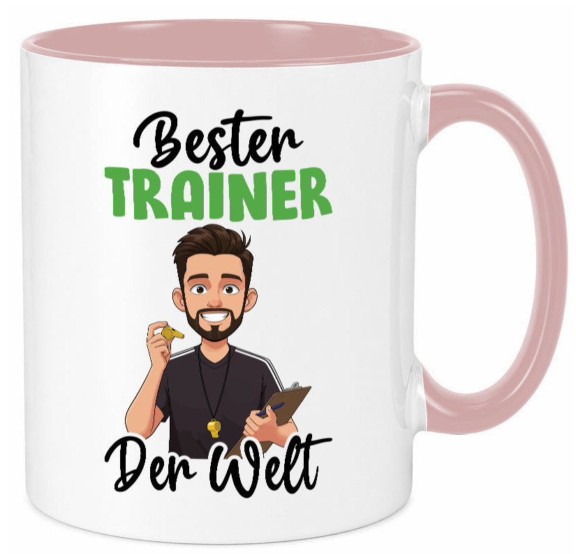 Bester Trainer | Verein Sport v2 Humor Geschenkidee Tasse