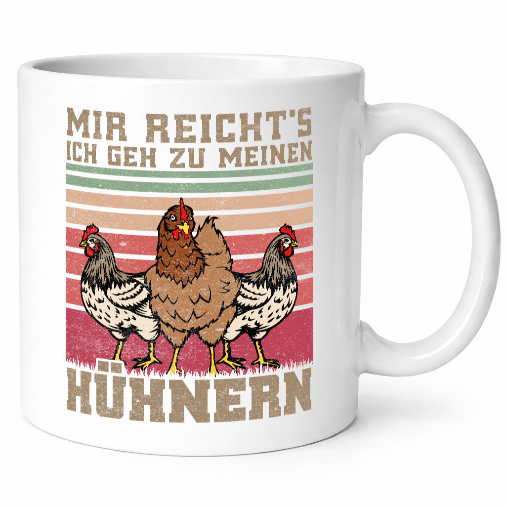 Ich geh zu meinen Hühner | Landwirt Bauer lustig Humor Geschenkidee Geschenk