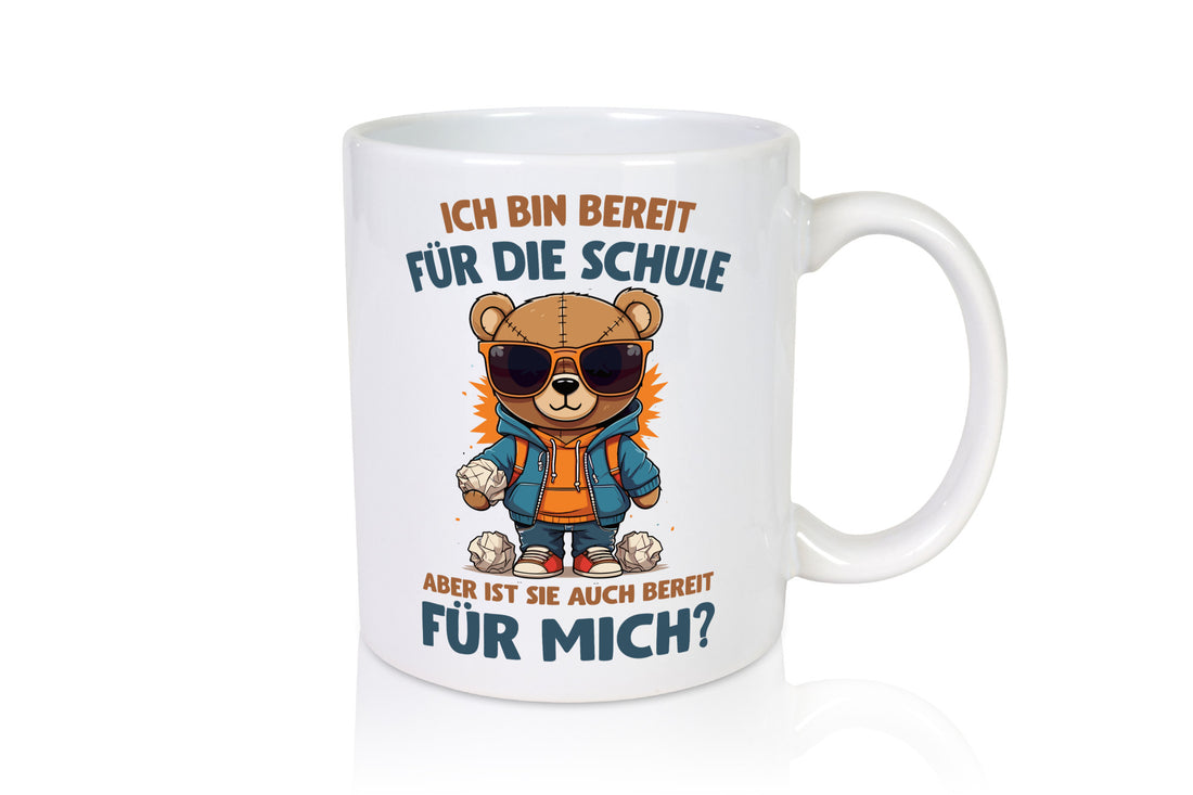 Ich bin bereit für die Schule | Einschulung lustig Humor Geschenkidee Geschenk