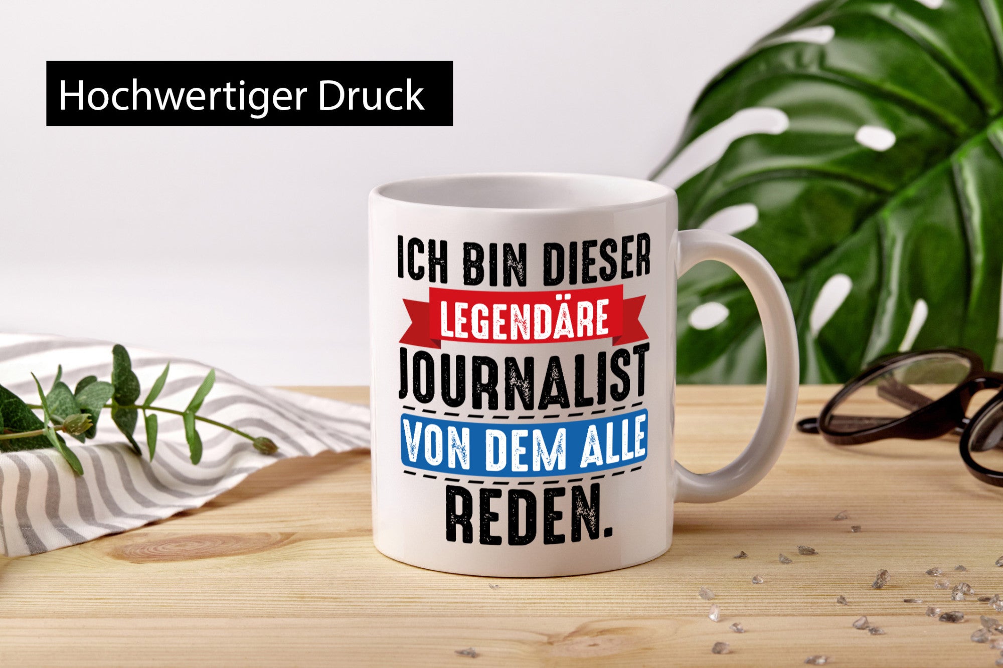 Dieser Legendäre Journalist von dem alle reden Humor Geschenkidee Tasse